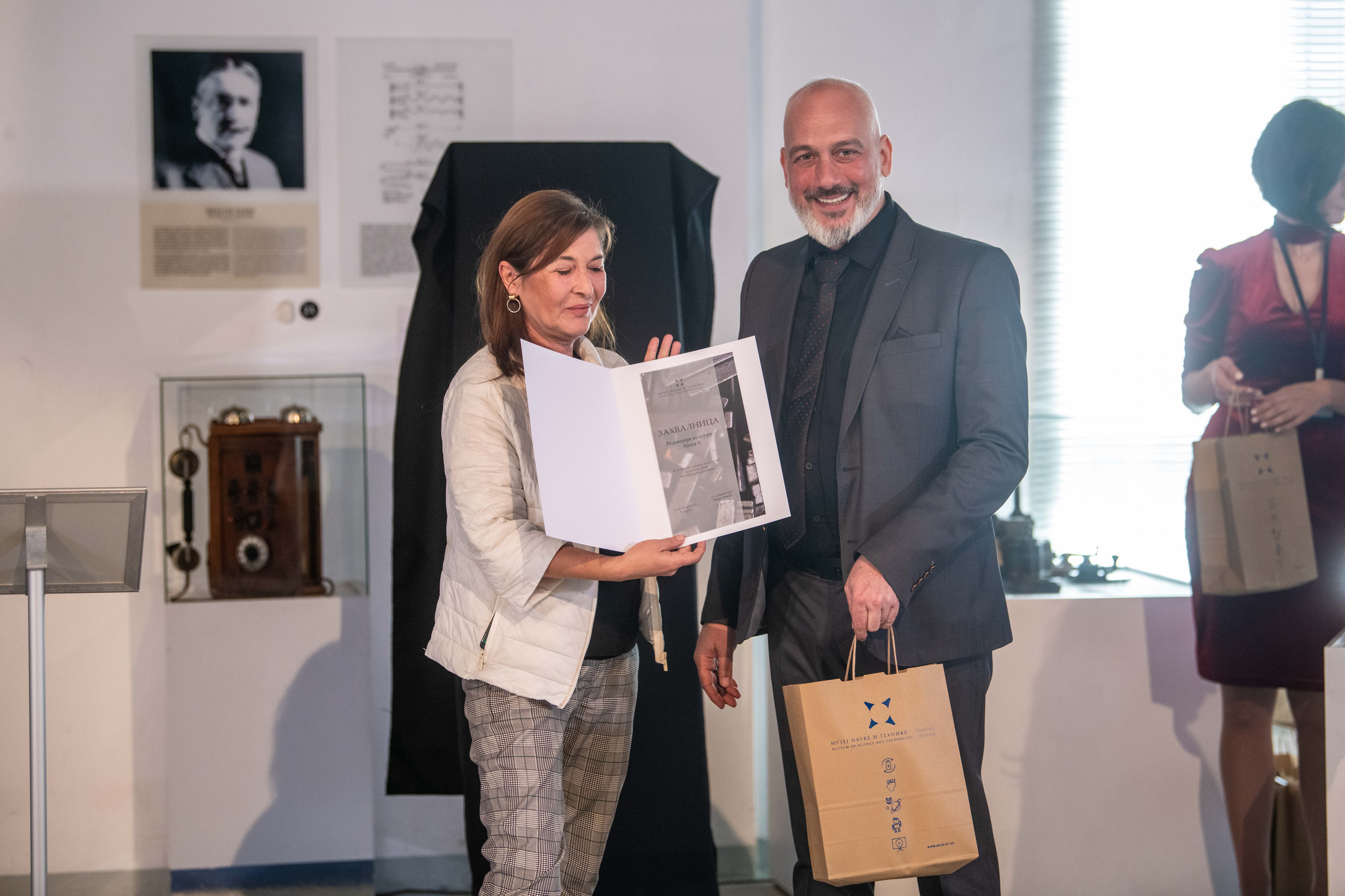 Beograd, 06.10.2022, Dorcol, Muzej nauke i tehnike, plakete, zahvalnice Foto: Dragan Mujan/Nova.rs