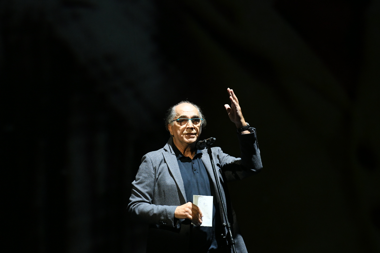 Beograd 07.10.2022. Komemoracija Branku Cvejicu u Jugoslovenskom narodnom pozoristu Foto: Vesna Lalić/Nova.rs