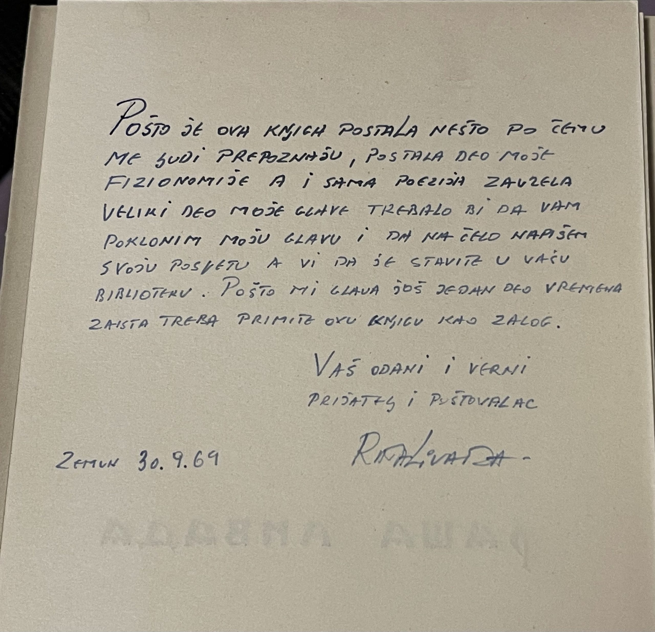 Legat Rase Livade, Rasa Livada