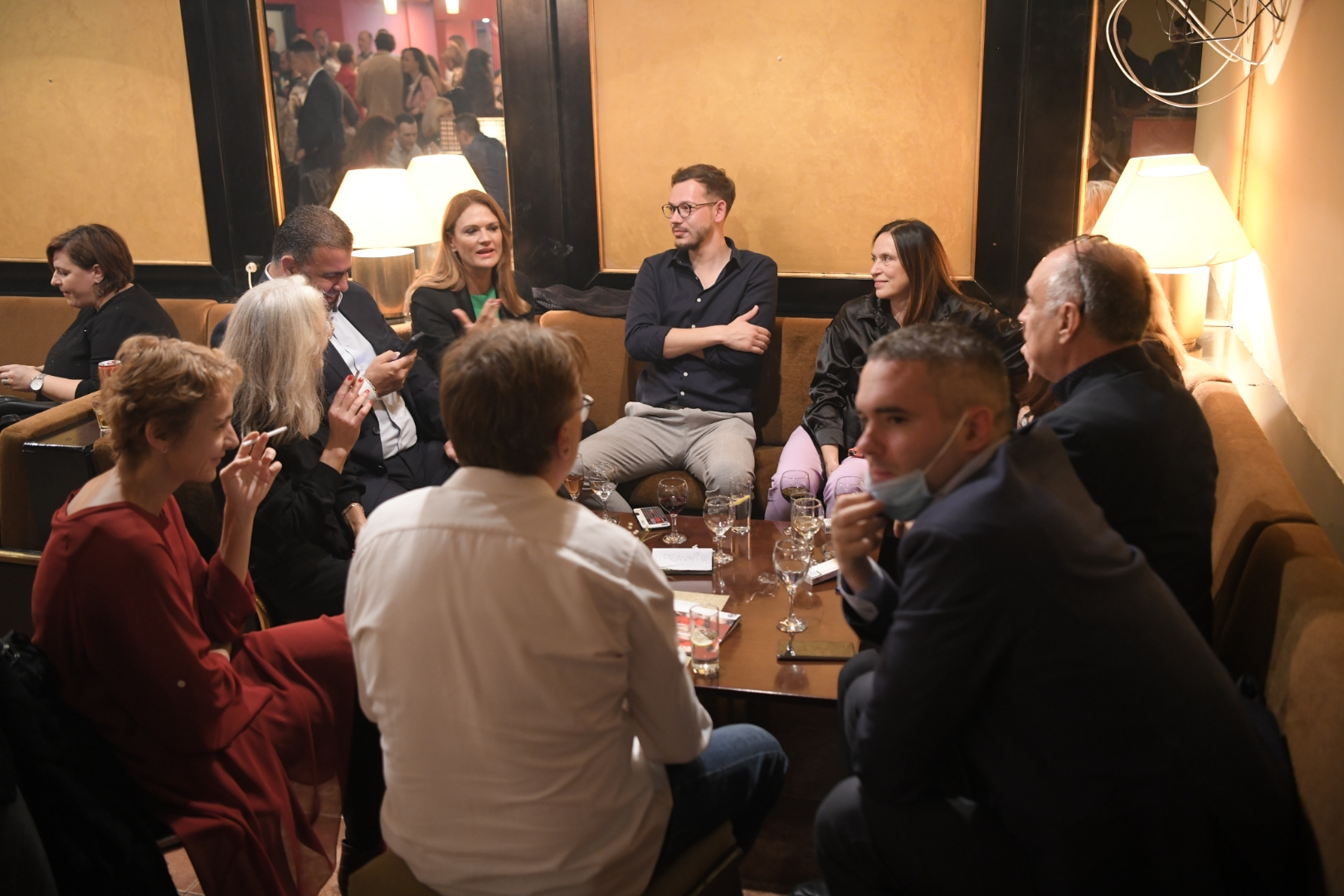 Beograd 08.10.2022. Premijera kamerne opere Deca, po romanu Milene Marković, odžana je večeras u Narodnom pozorištu u Beogradu. Foto: Dragan Mujan/Nova.rs