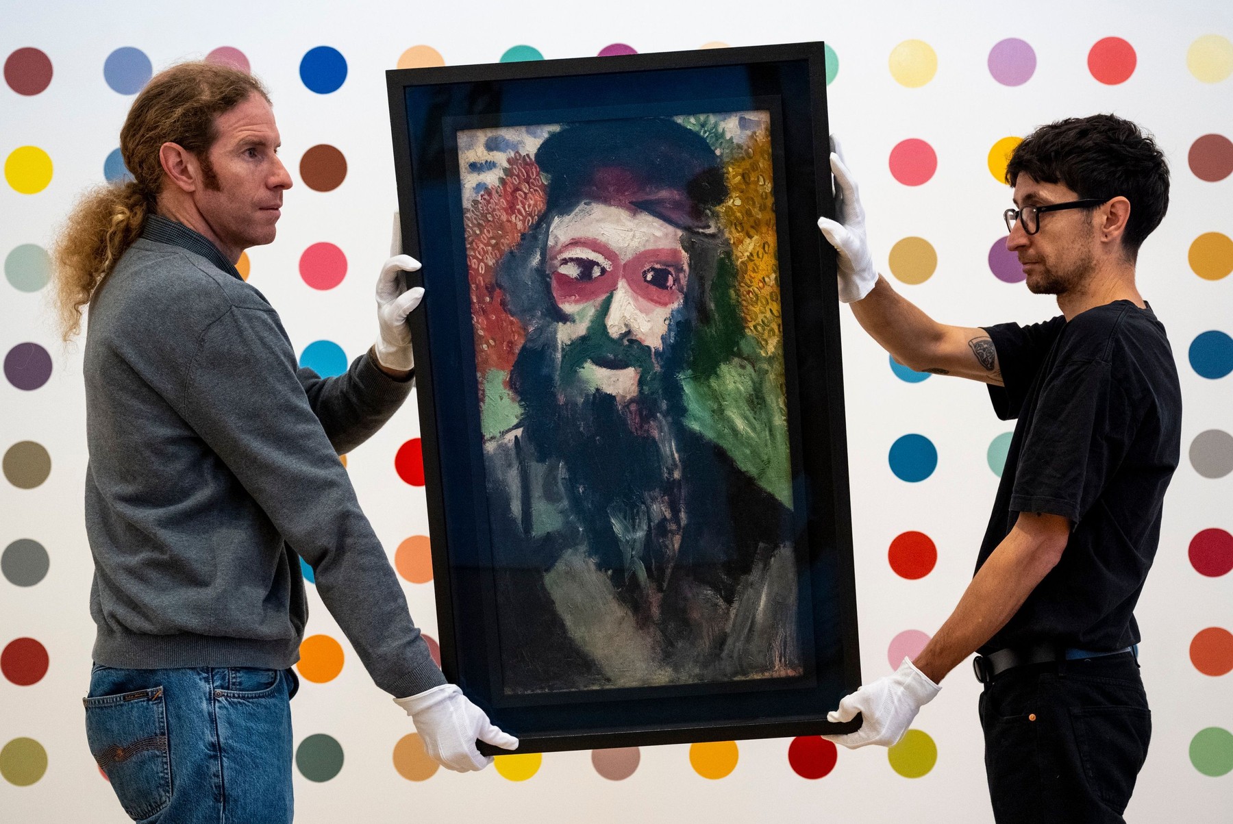 Marc Chagall's 'Portrait of His Father' at Phillips, LONDON, UK - 06 Oct 2022