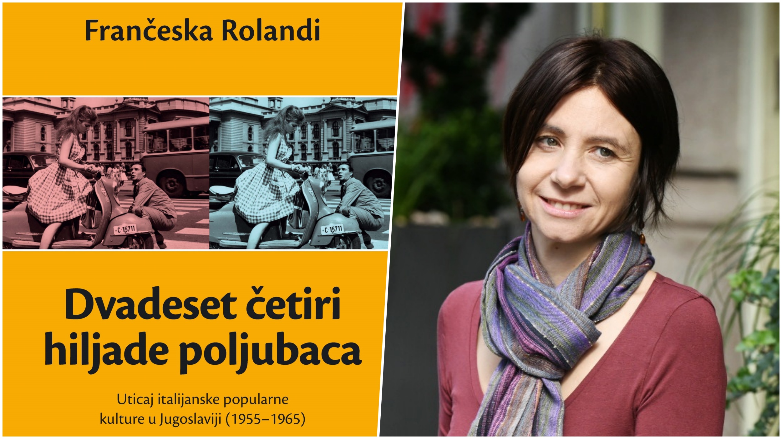 dvadeset četiri hiljade poljubaca
Frančeska Rolandi, Dvadeset četiri hiljade poljubaca, knjiga, korice, naslovna strana Foto: Promo