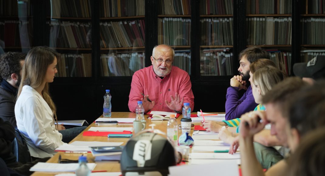 prva proba predstave "Tri sestre i glaeb", reditlej Haris Pašović, BDP
