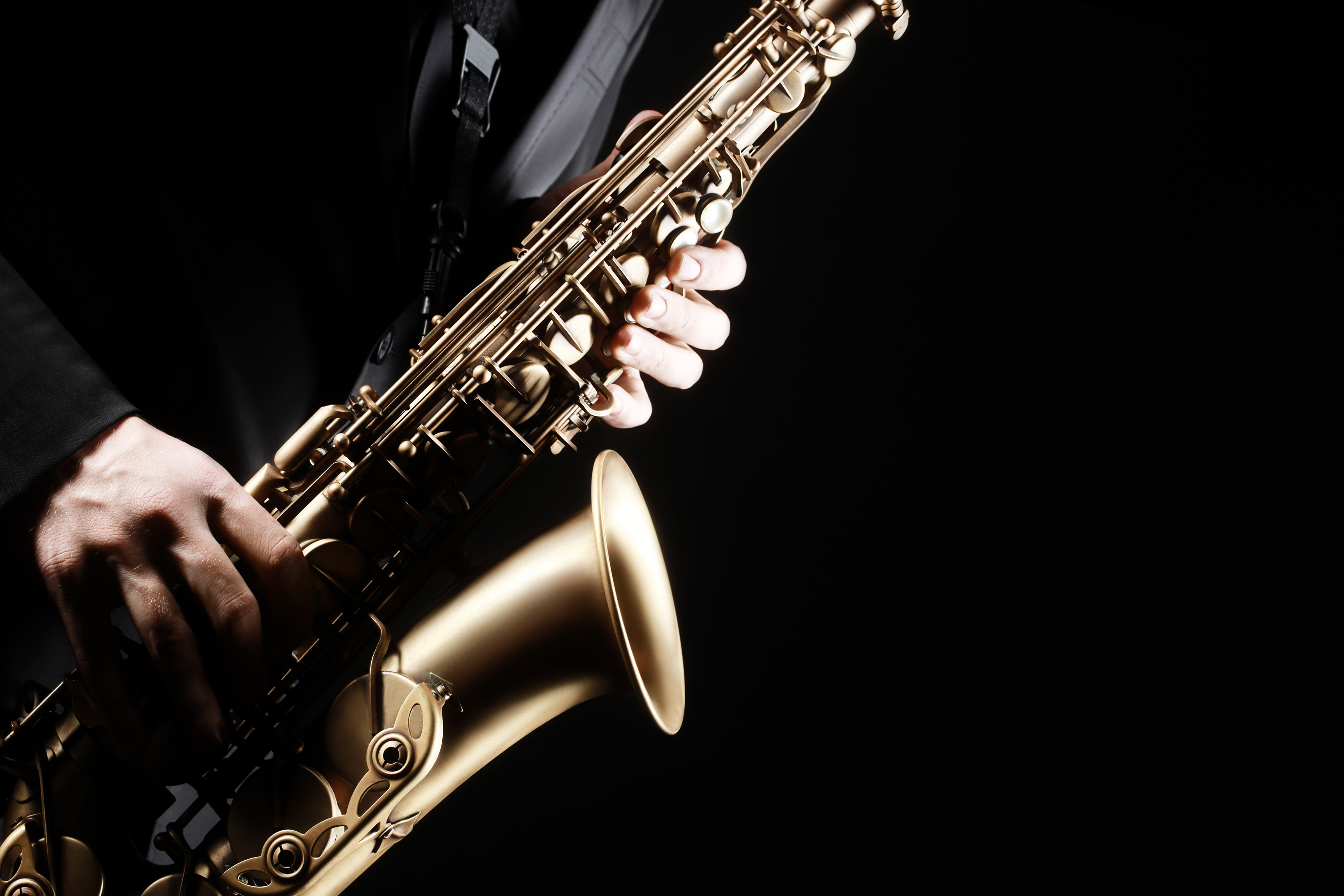 Saxophone,Player.,Saxophonist,Playing,Jazz,Music,Instrument.,Sax,Player,Hands