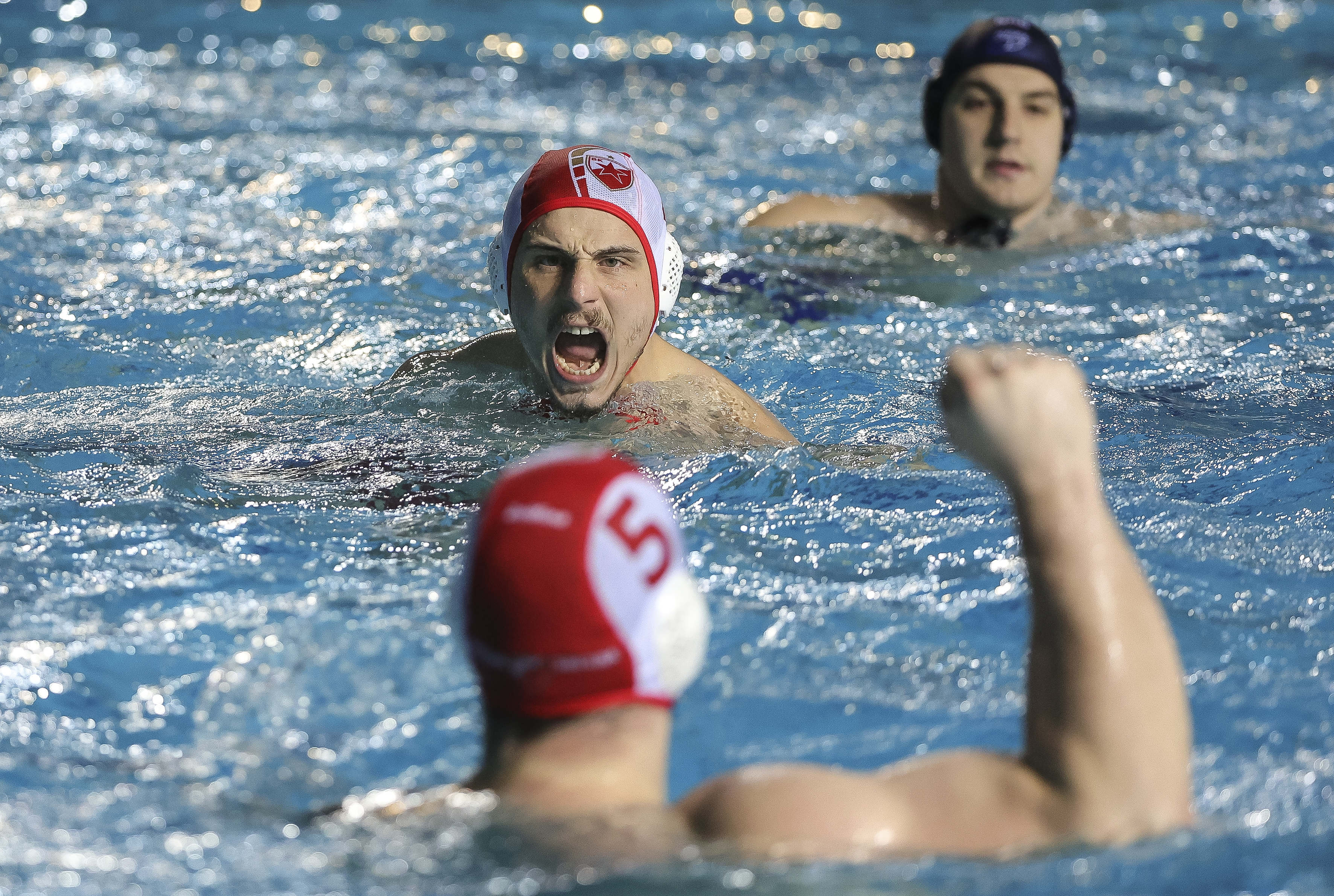 Vatrepolo-Season 2021/2022
Crvena Zvezda v Novi Beograd
Beograd, 19.02.2022.
foto: Srdjan Stevanovic/Starsport.rs ©