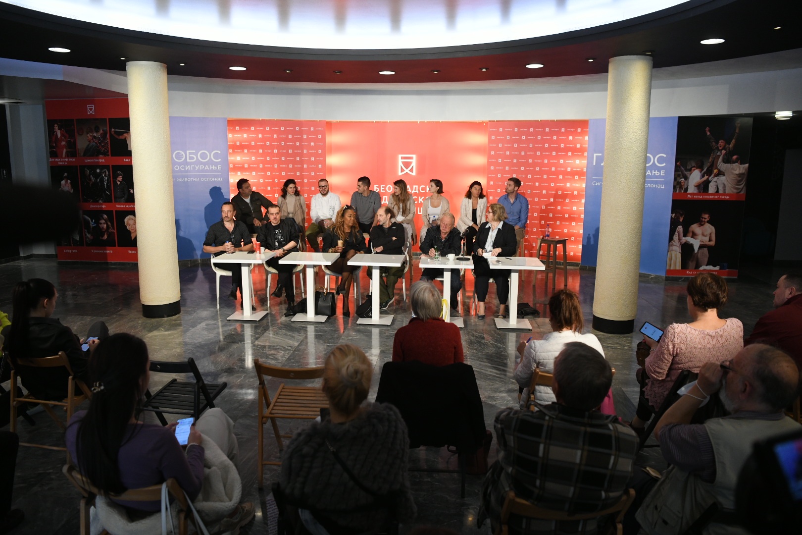 Beeograd 27. oktobar 2022. Beogradsko dramsko pozoriste predstava Bozanstvena komedija konferencija za novinare Foto:Vesna Lalić/Nova.rs