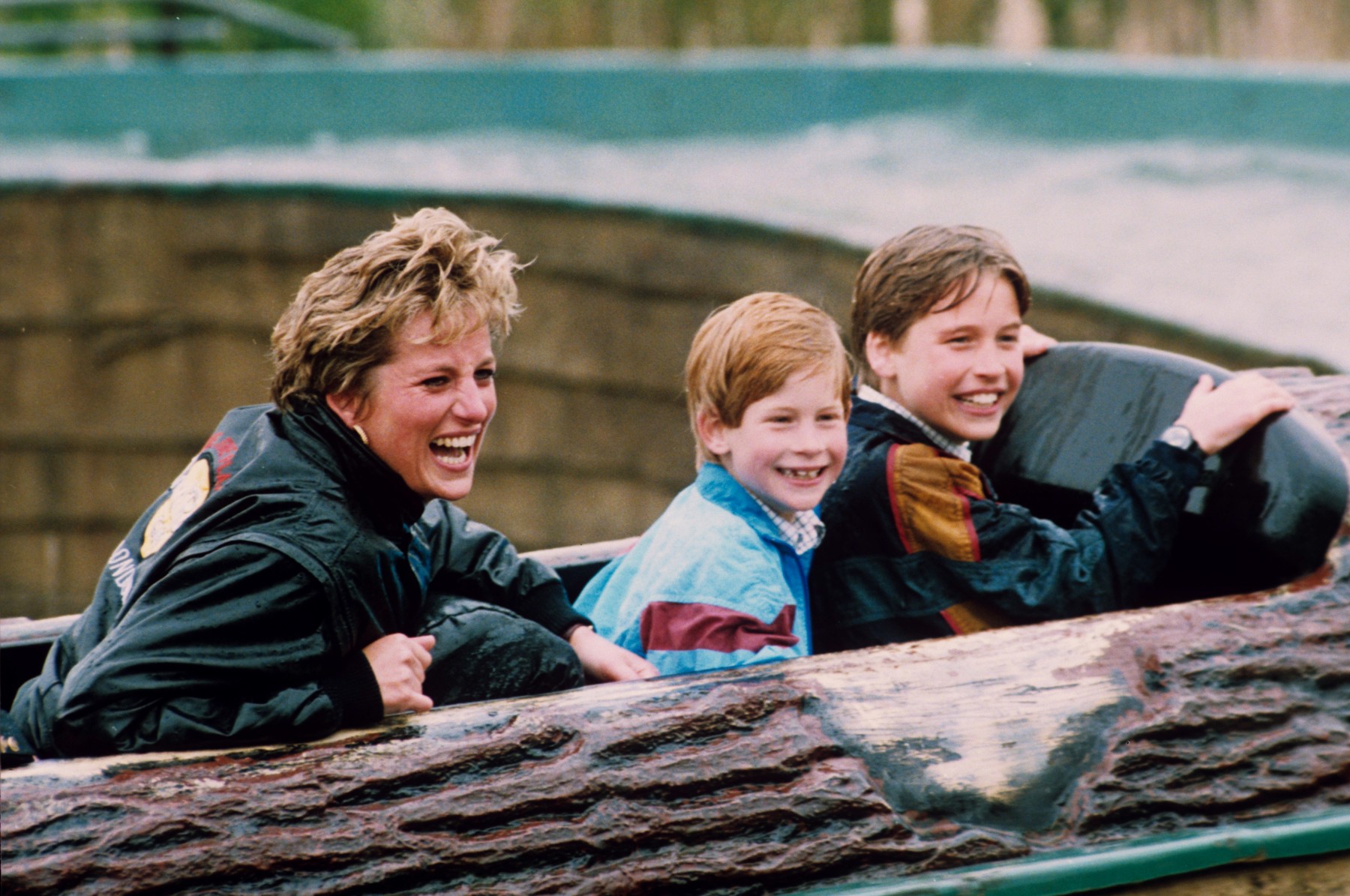 PRINCESS DIANA AT THORPE PARK, BRITAIN - ARP 1993