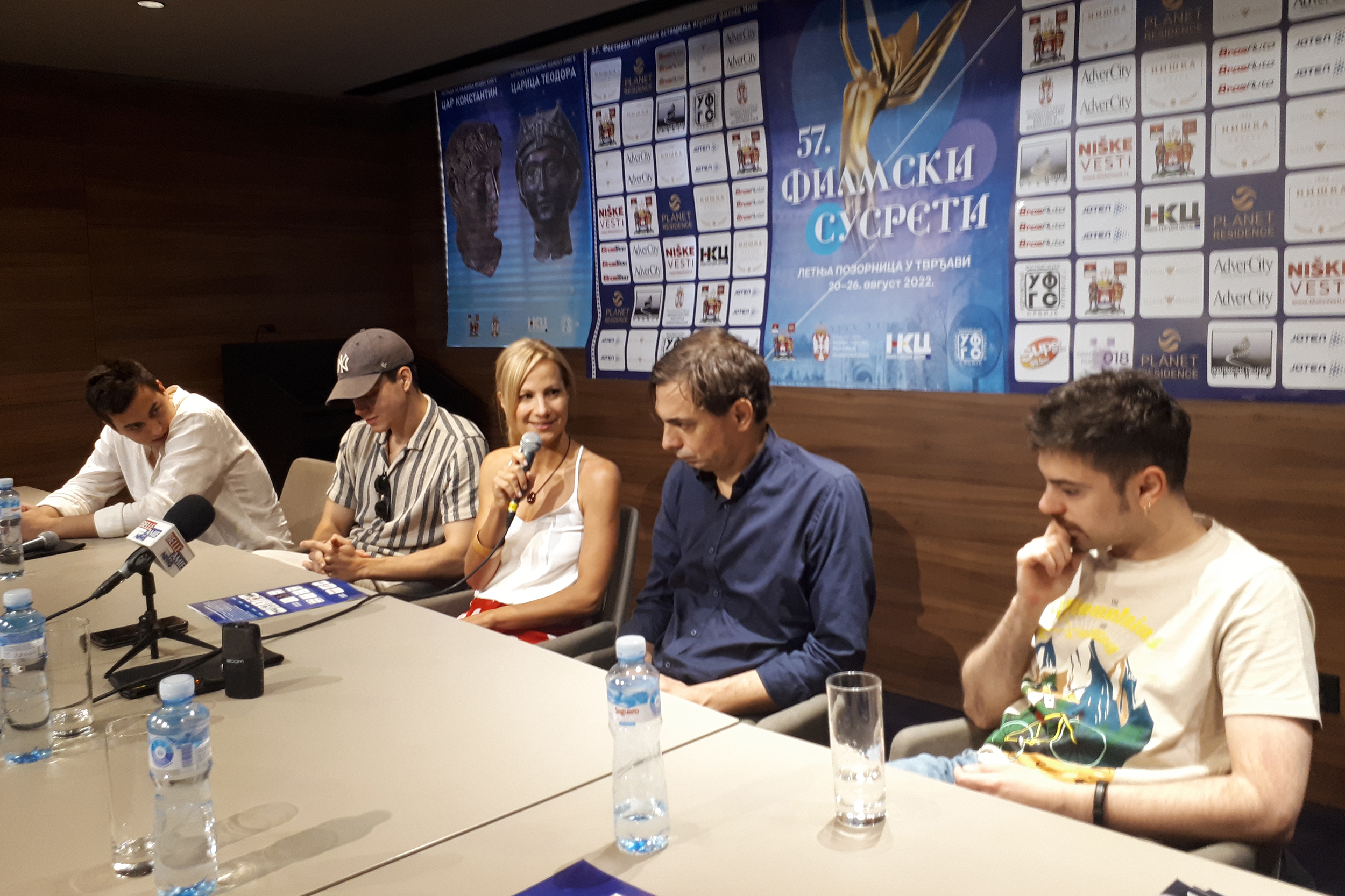 Ekipa filma "Usekovanje" . Foto M.Isailović