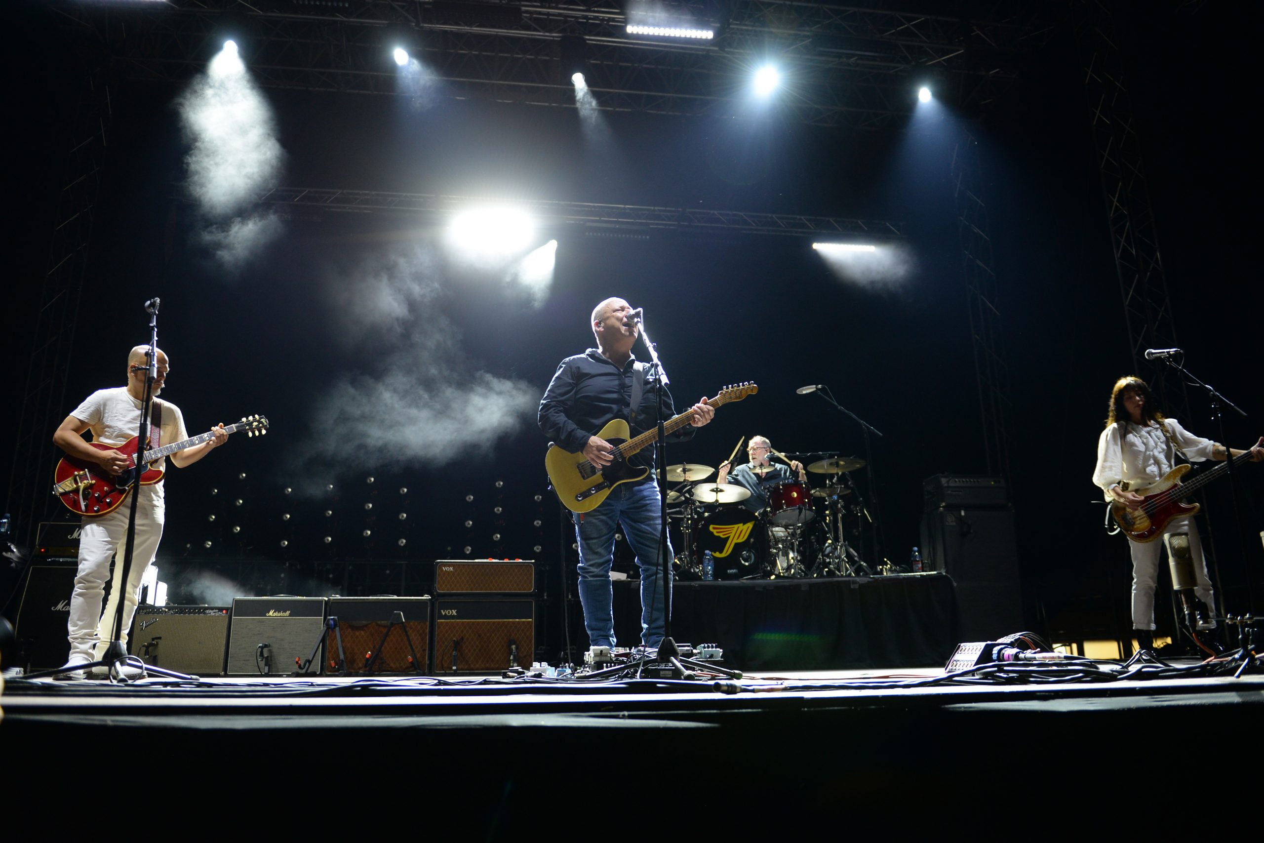 Beograd, 29. avgusta 2022 - Alternativni americki rok bend The Pixies iz Bostona odrzao je samostalan koncert na Stadionu Tasmajdan. FOTO TANJUG/ ZORAN STANIC/ bg