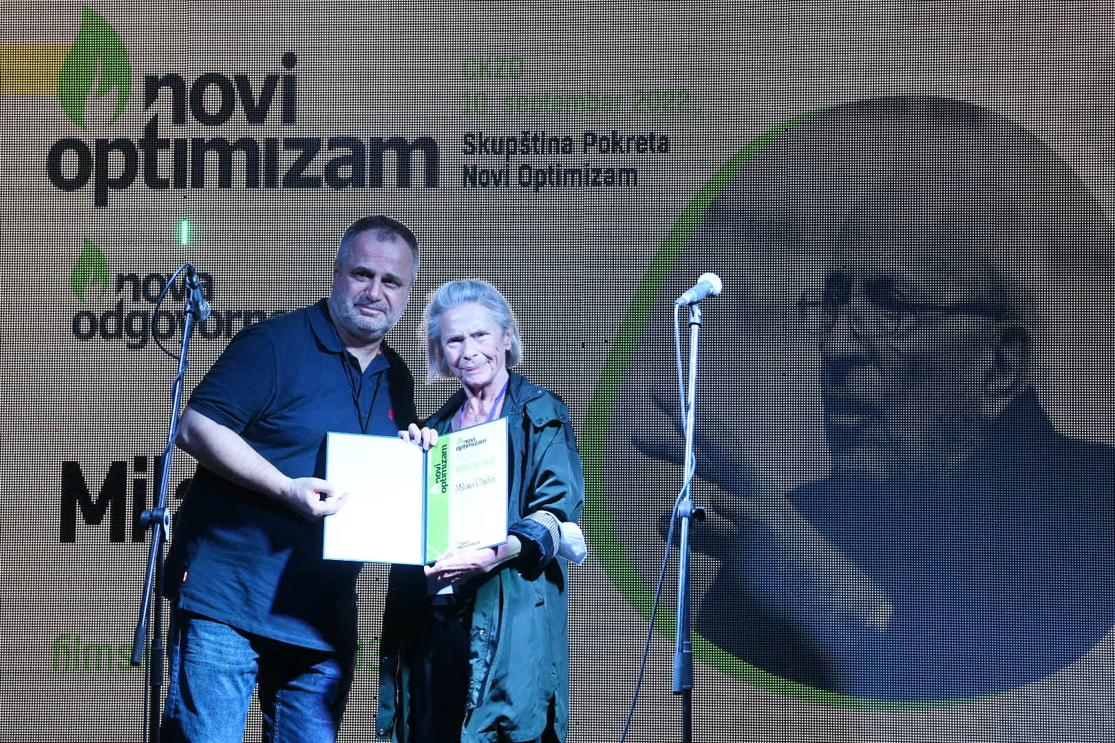 Beograd 10.09.2022. Branislav Guta Grubački. Novi optimizam, Skupština pokreta Novi Optimizam, nagarada Milanu Vlajčiću Foto: Vesna Lalić/Nova.rs