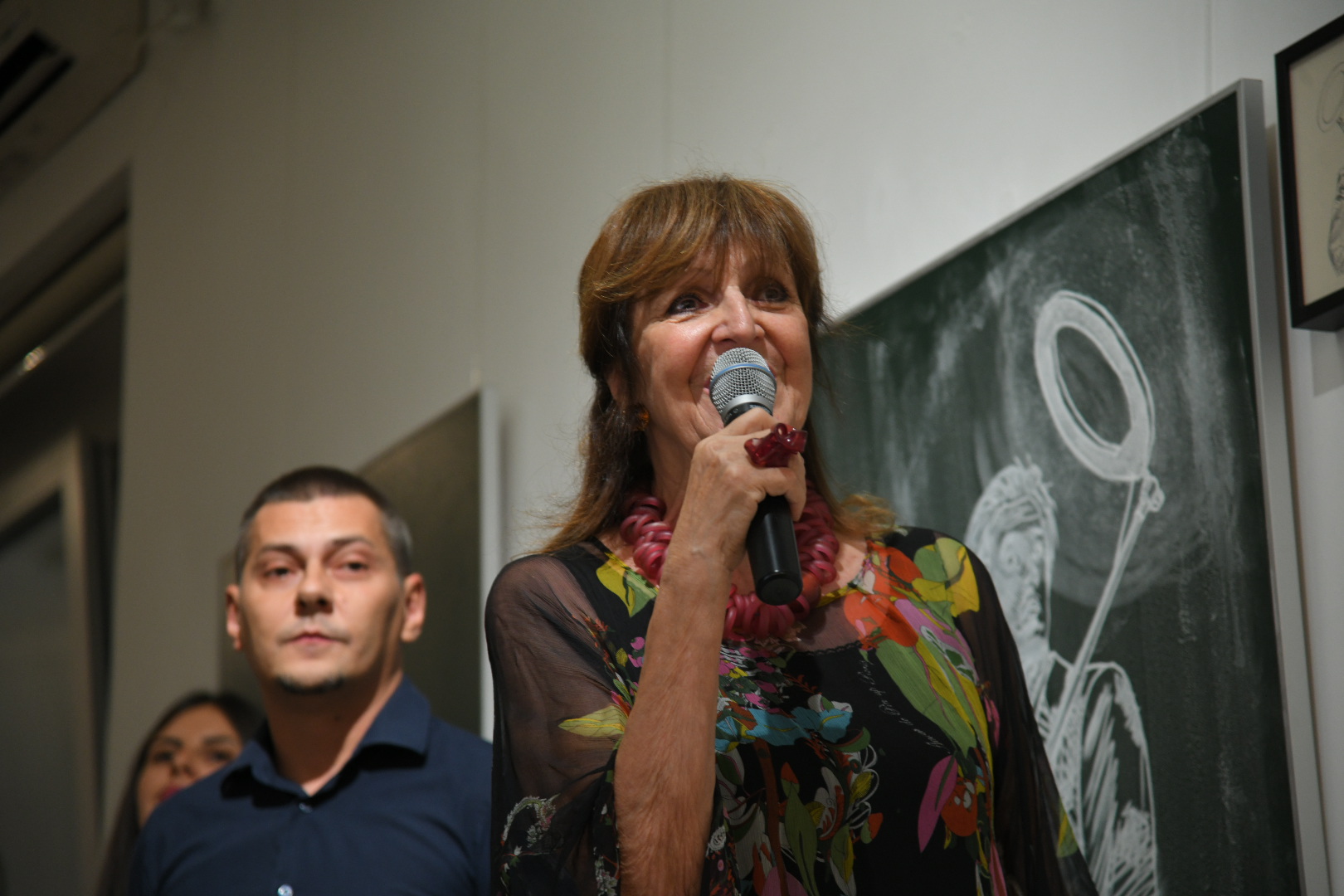 Beograd, 13.09.2022. Galerija Haos, izložba „Anđeli tame“ Andreja Josifovskog – Pijaniste, Andrej Josifovski, Pijanista Foto: Nemanja Jovanović/Nova.rs