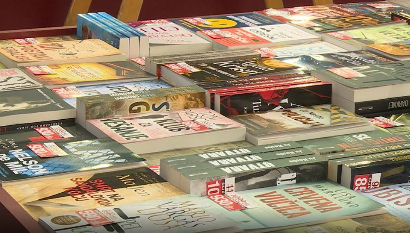 Otkup knjiga, knjige