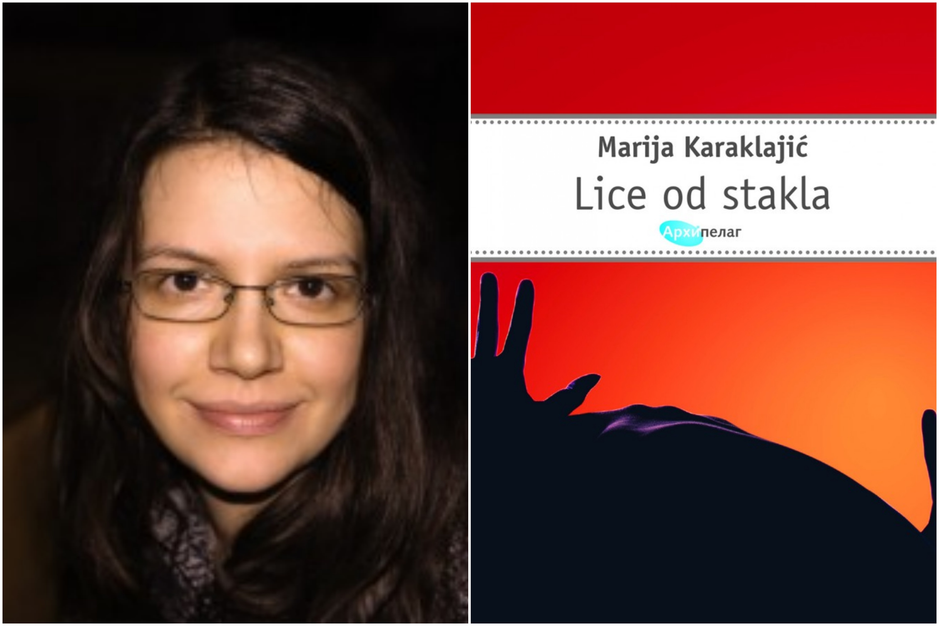 Marija Karklajić, Lice od stakla, knjiga, korice Foto: Arhipelag/Promo