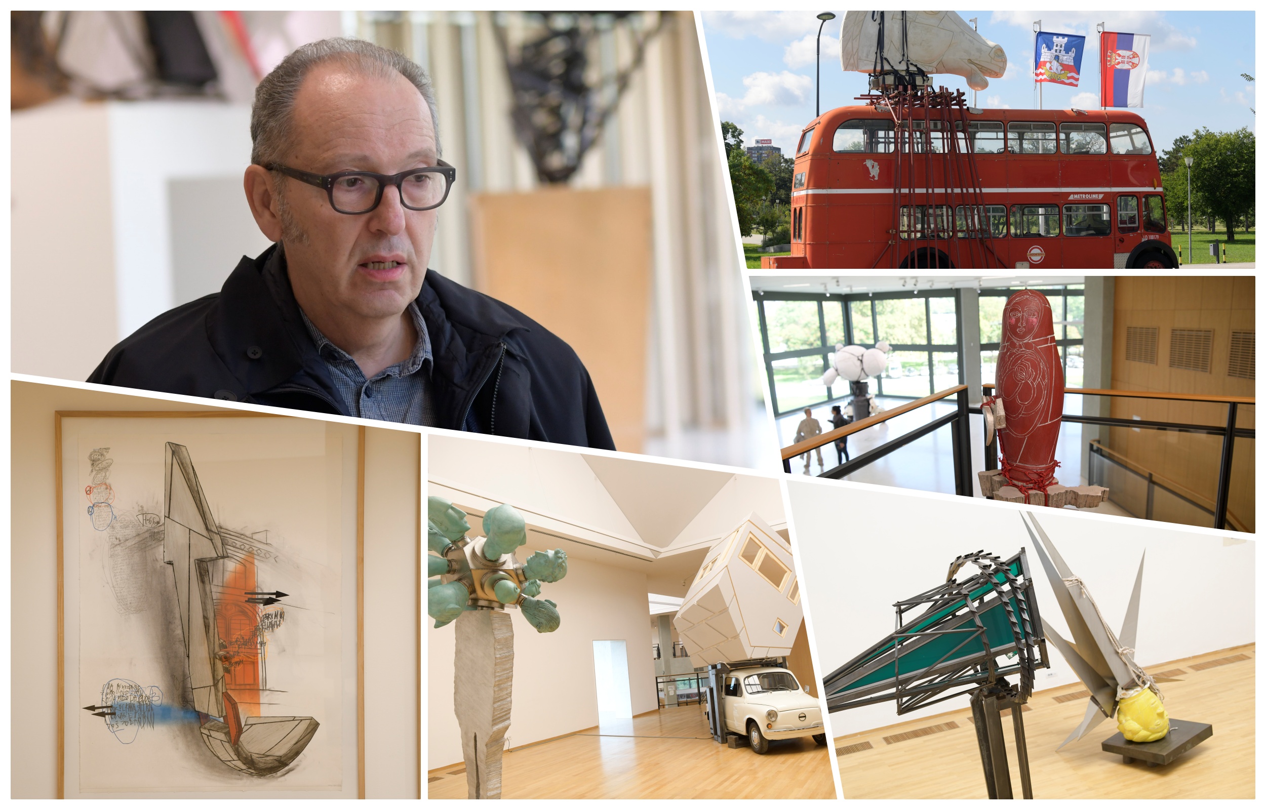 collage mrdjan izlozba