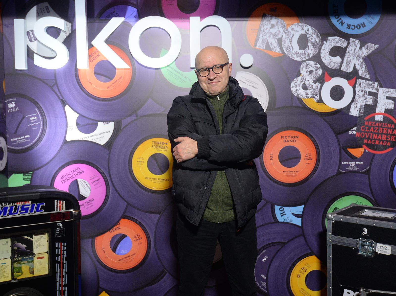 30.01.2020., Zagreb - Dodjela Rock &amp; Off nagrada u Tvornici Kulture. Davorin Bogovic Photo: Marko Prpic/PIXSELL