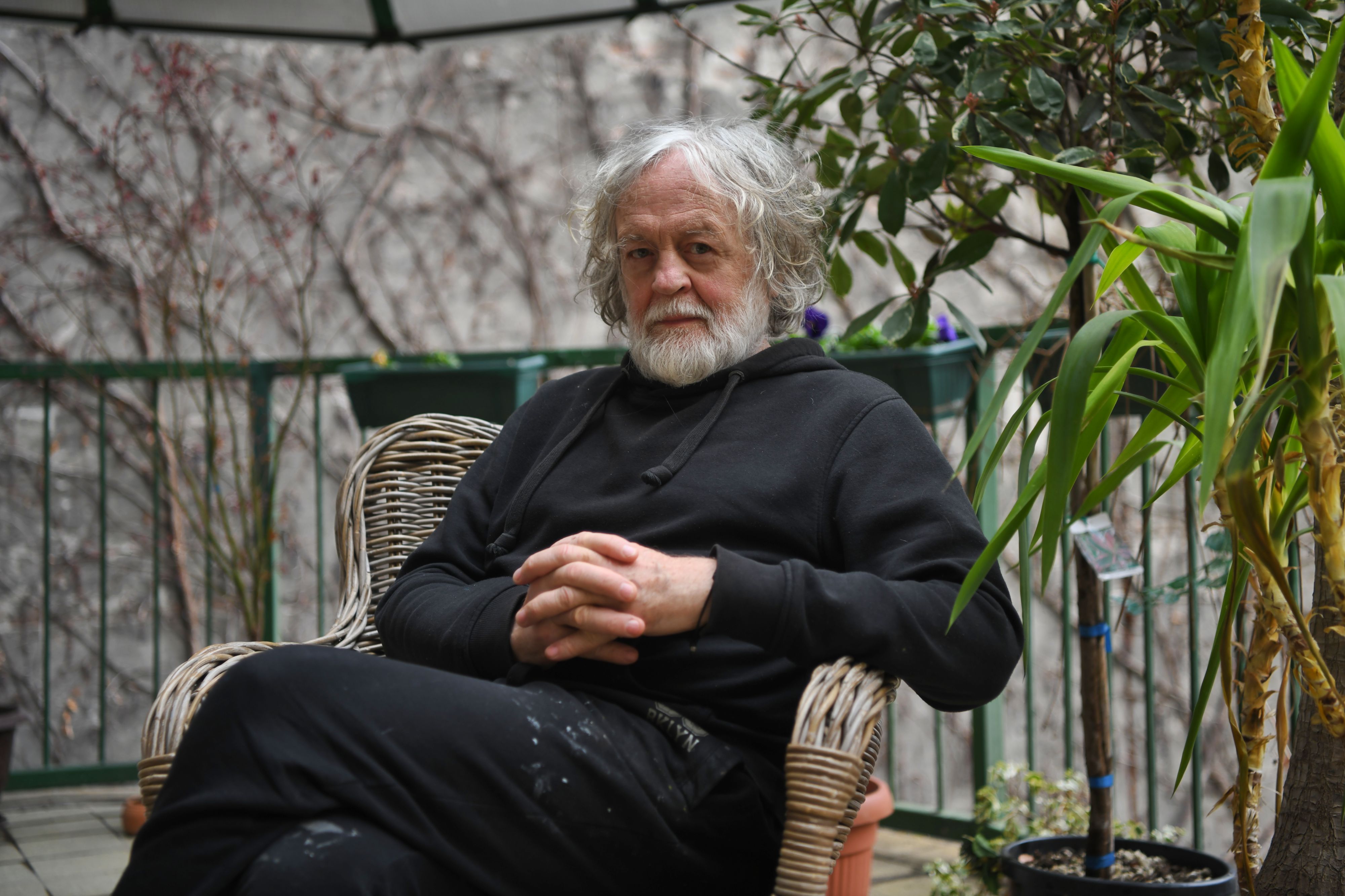 Beograd 21.03.2021. Miloš Šobajić, slikar, intervju Foto: Filip Krainčanić/Nova.rs