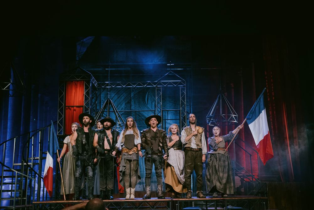 Predstava Tri musketara, mjuzikl, otvaranje pozorišnog festivala Viminacijum, najava Foto: Pozorište mladih/Promo