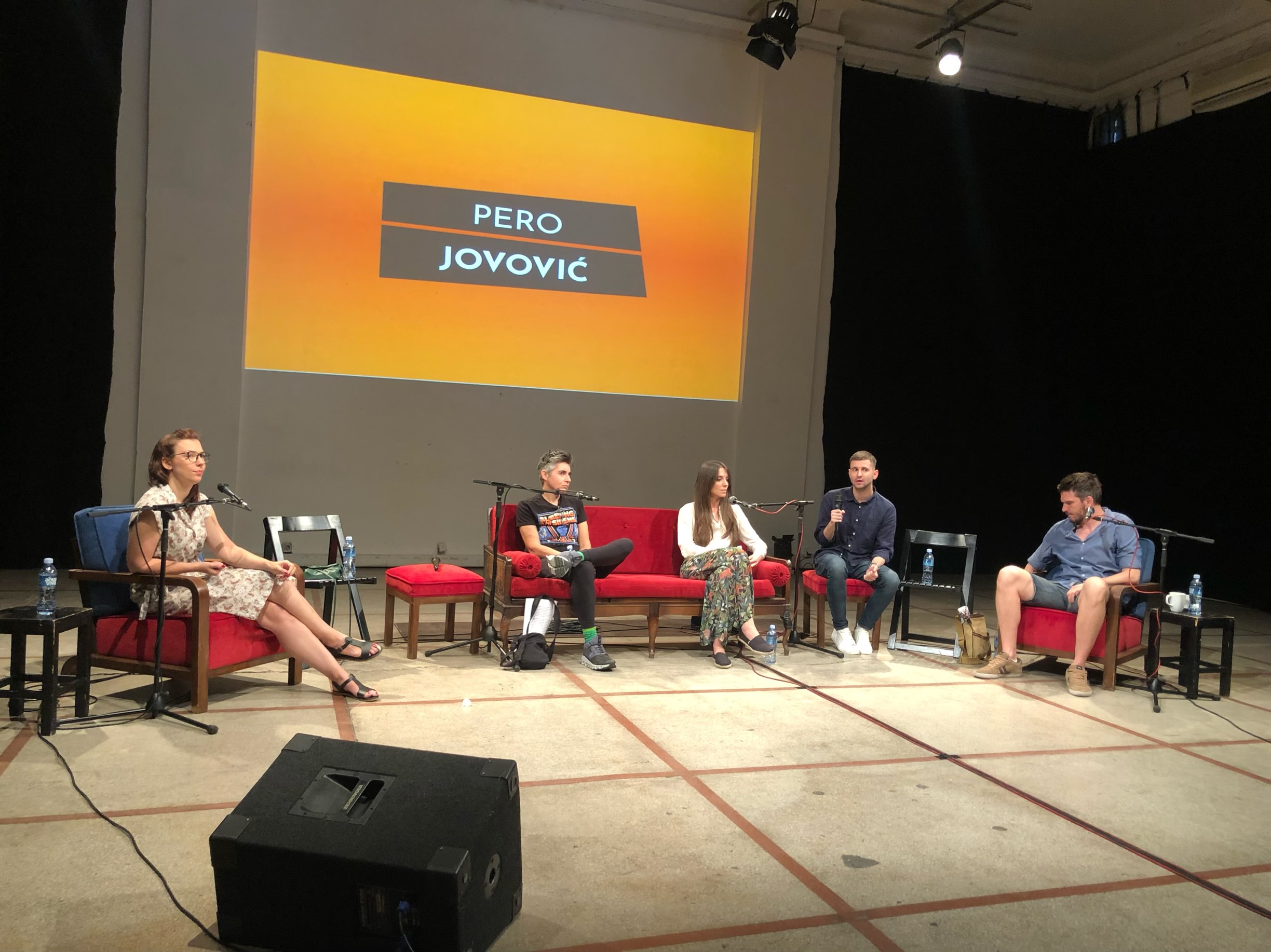 Beograd 18.06.2022. Pero Jovović. Krokodil debata - Novinari protiv rasizma, Centar za kulturnu dekontaminaciju Foto: Nova.rs