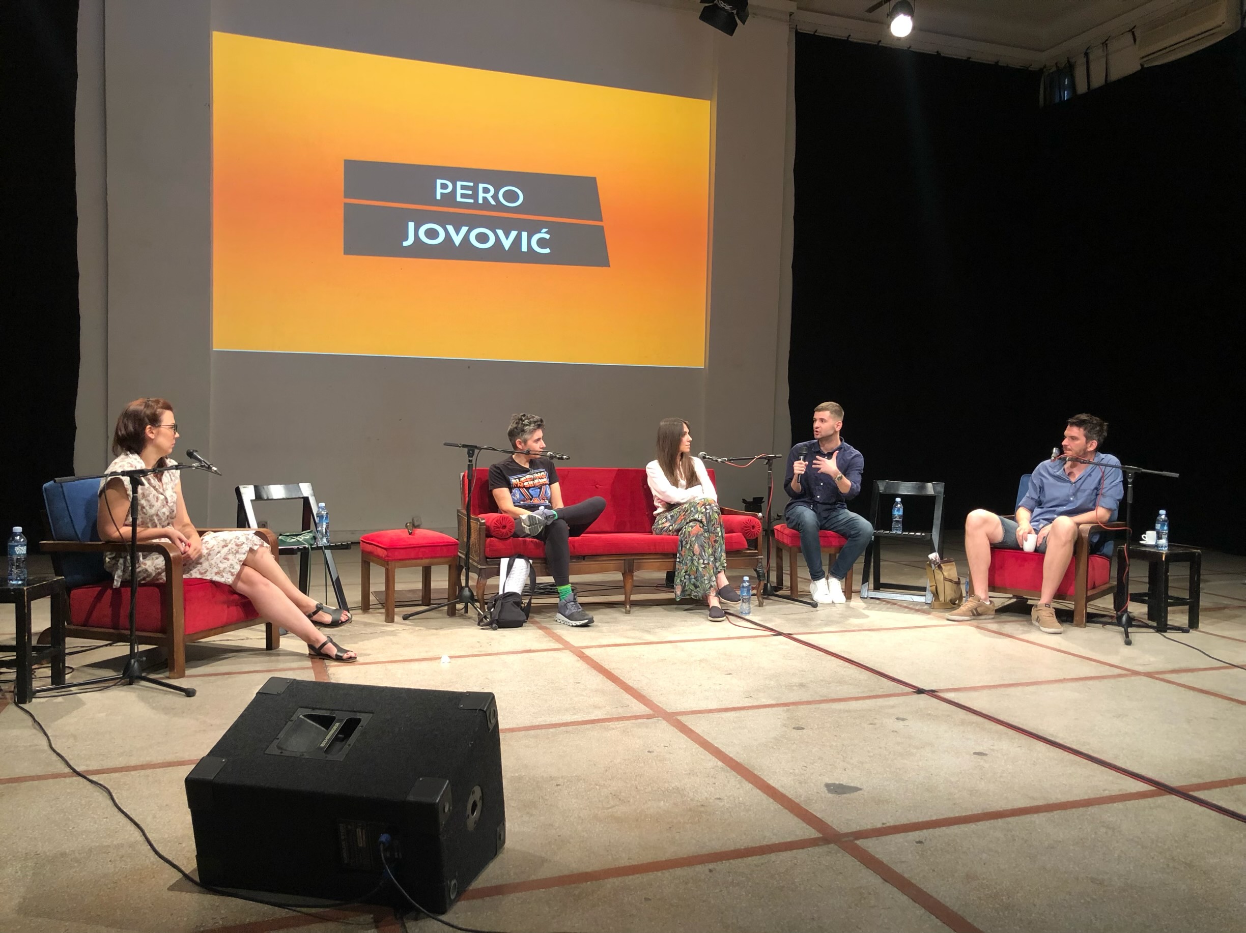 Beograd 18.06.2022. Pero Jovović. Krokodil debata - Novinari protiv rasizma, Centar za kulturnu dekontaminaciju Foto: Nova.rs