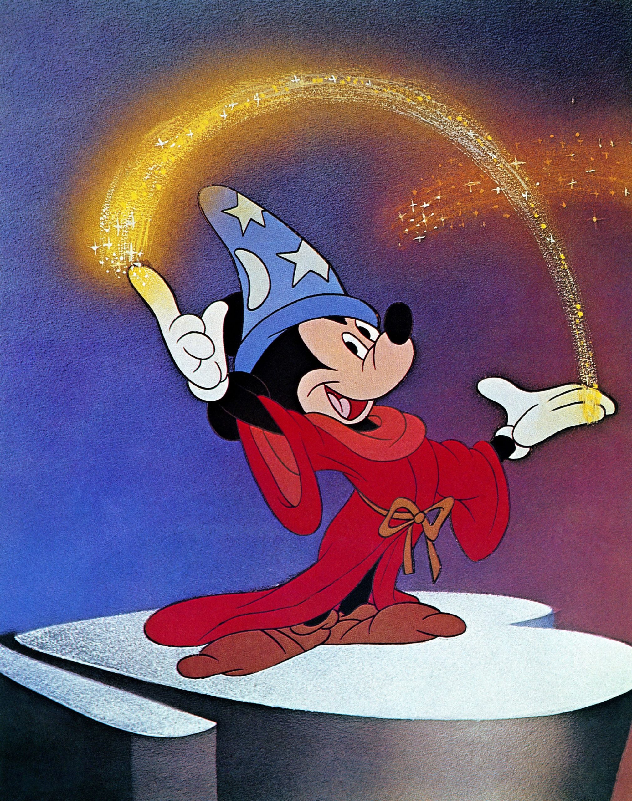 FANTASIA, Mickey Mouse, 'The Sorcerer's Apprentice,' 1940.,Image: 635352130, License: Rights-managed, Restrictions: Please credit ©Walt Disney Co./Courtesy Everett Collection, Model Release: no, Credit line: Walt Disney Co. / Everett / Profimedia
