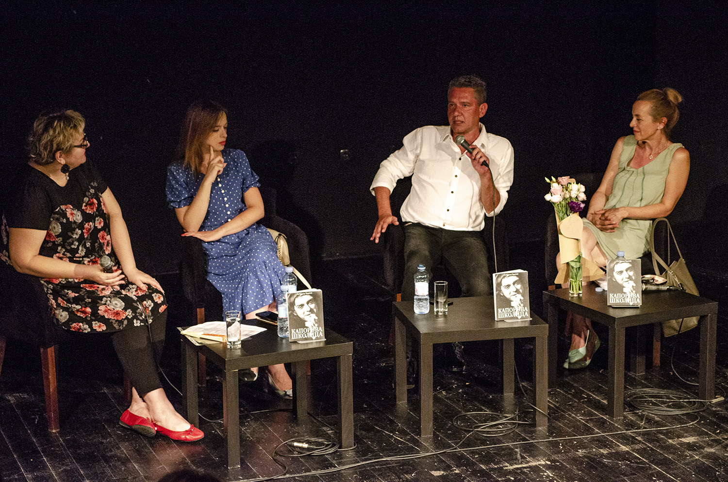 Aleksandar Đuričić. Promocija knjige Kaporova školica, autora Aleksandra Đuričića Foto: Damir Murseljević