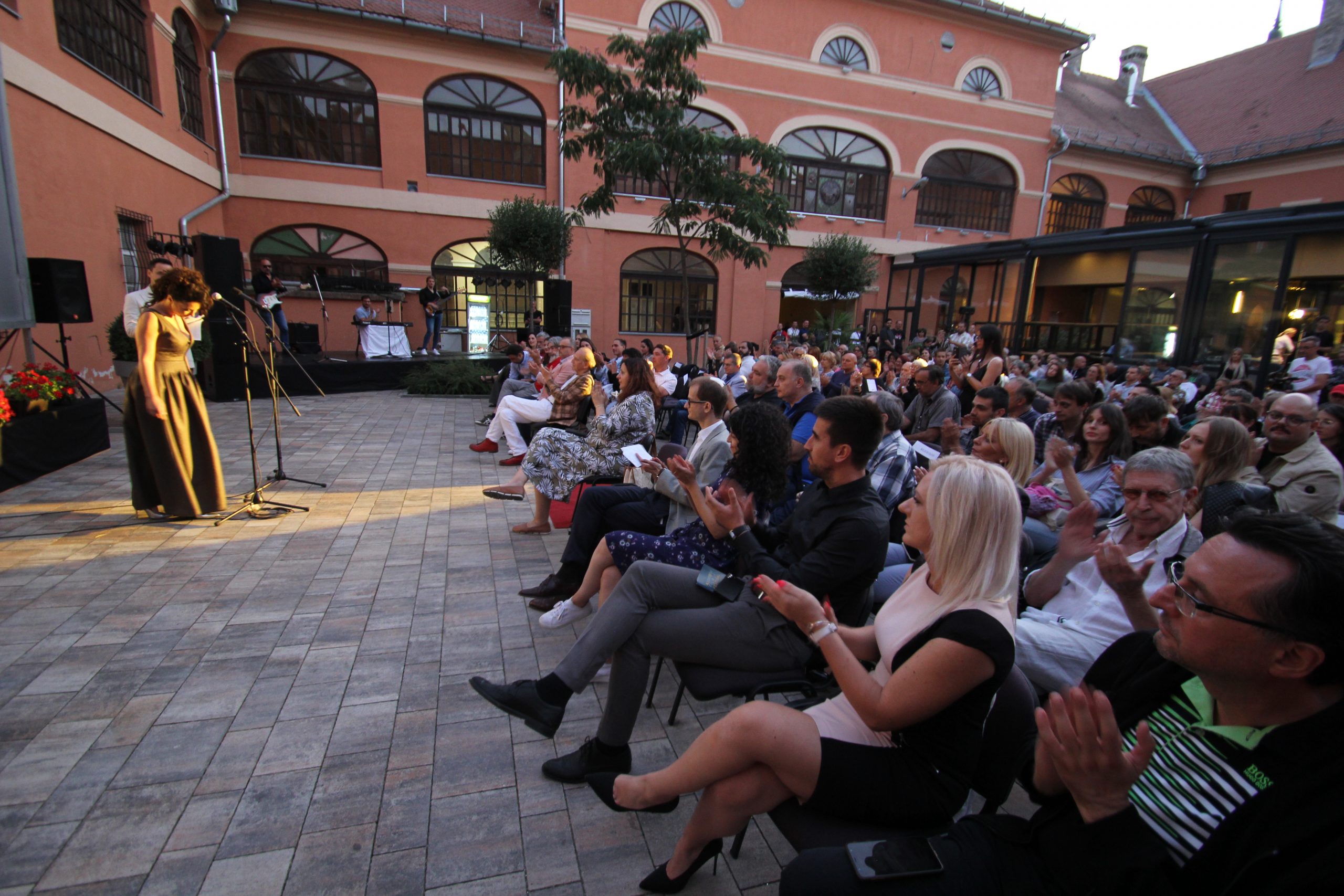 Sombor 12.07.2022. Svečano otvoranje, otvoren. Četvrti Somborski Filmski Festival foto Slobodan Jotic