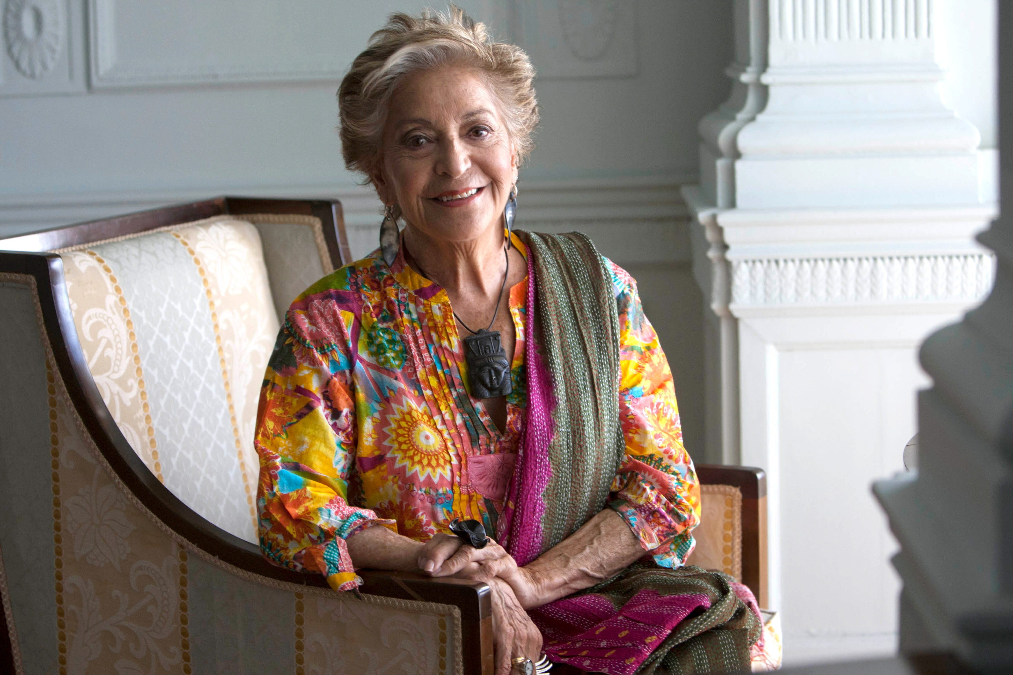 Teresa Berganza at the Menendez Pelayo International Univesity in Santander