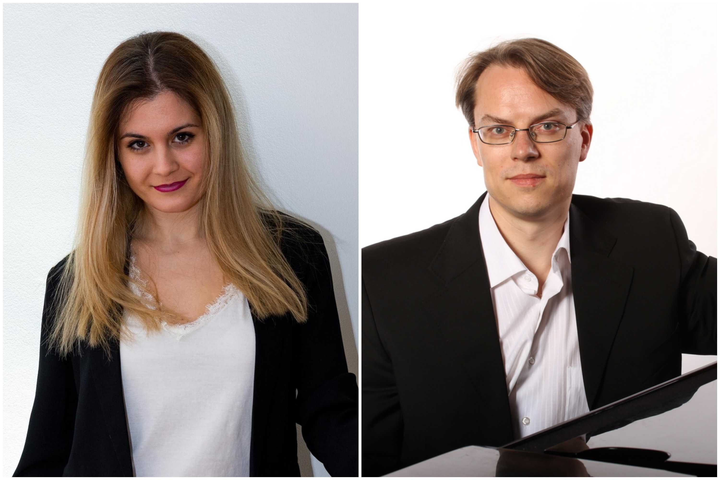 Kata Stojanović i Uki Ovaskainen, kombo Foto: Zadužbina Ilije M. Kolarca/Promo