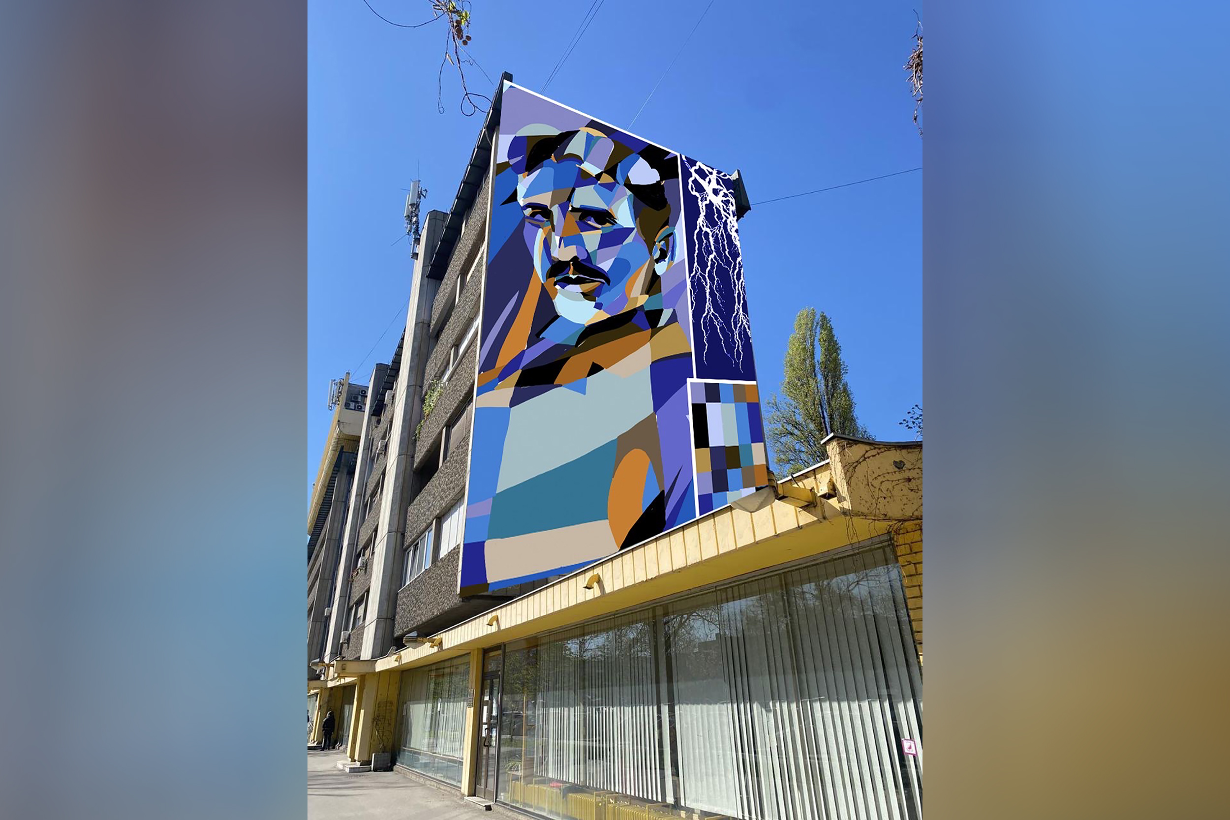 Američki “Robin Hud” i studenti Akademija umetnosti u Novi Sad oslikavaju zajednički mural