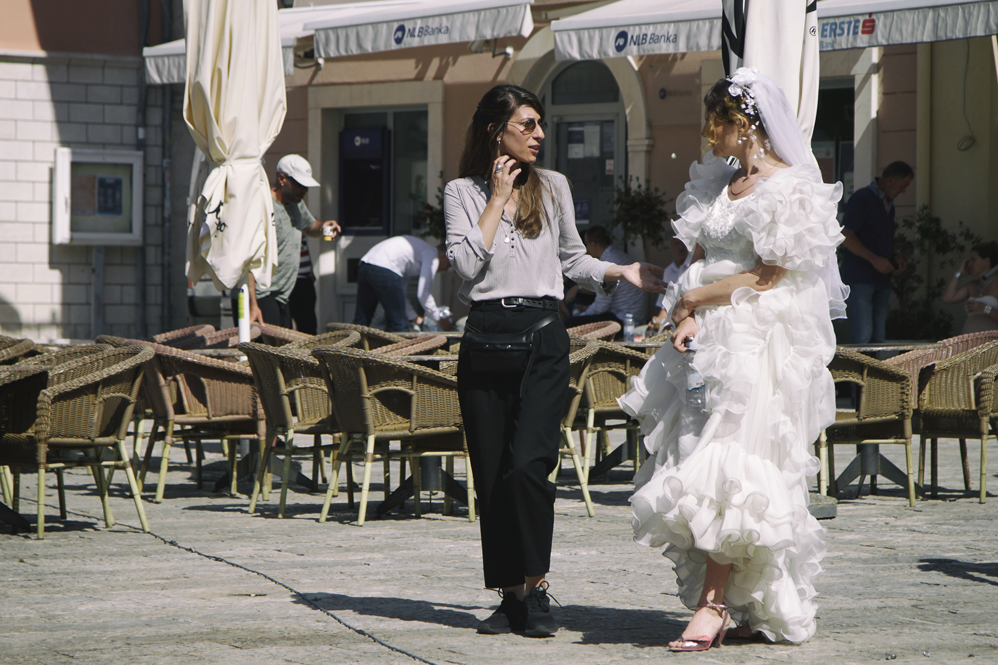 Marija Stojanović, glavni producent i Tihana Lazović, Film Živi i zdravi, Reditelj Ivan Marinović