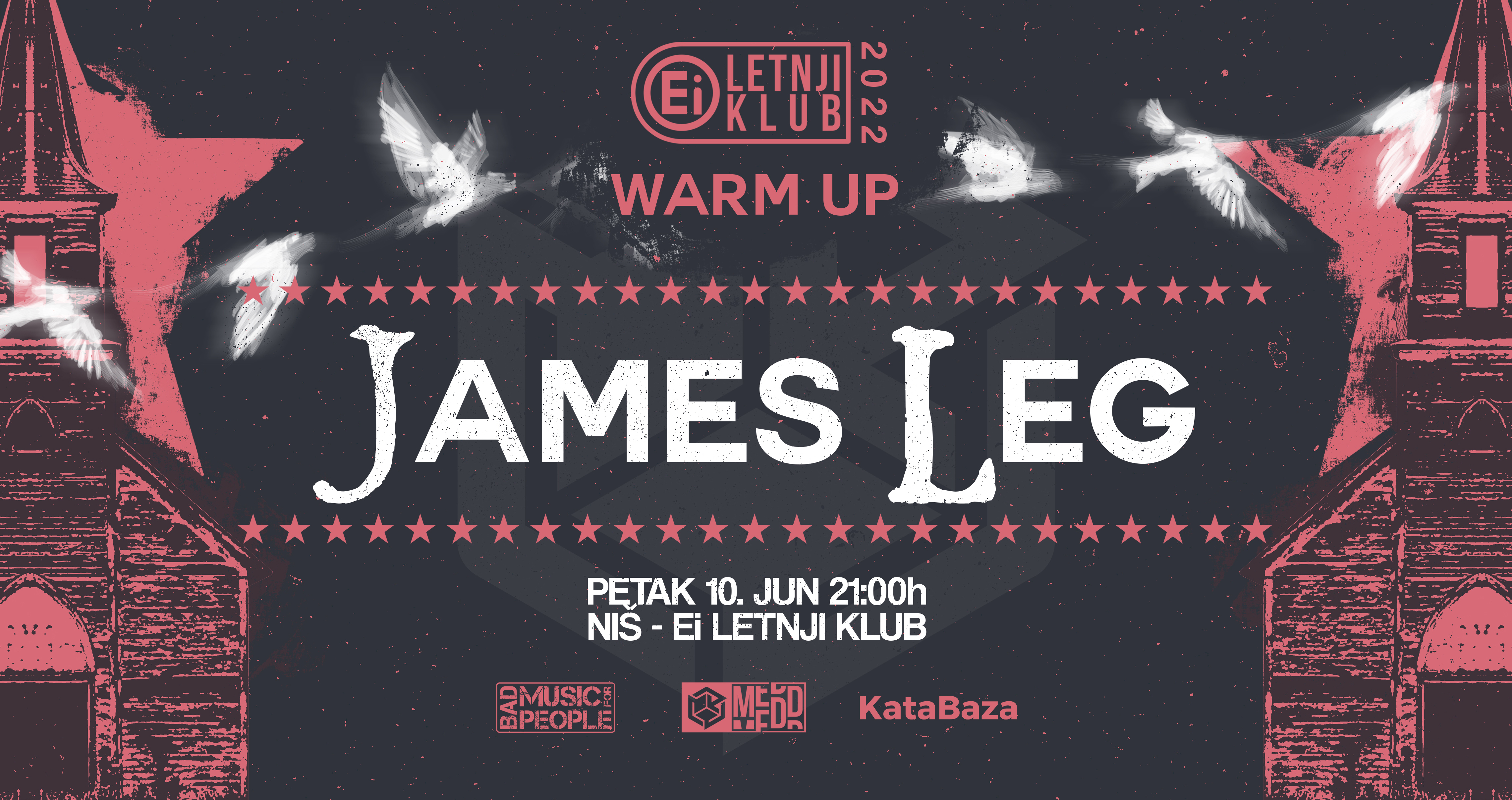 James Leg nakon tri godine ponovo u Nišu!