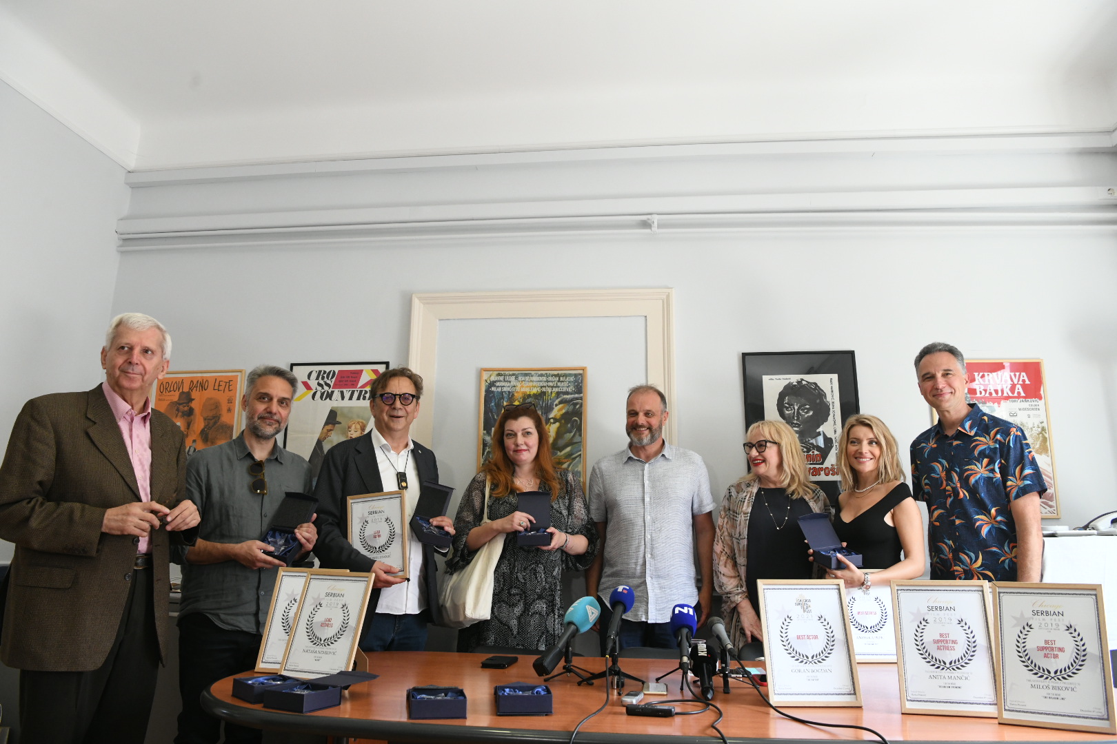 Beograd 02.06.2022. Dodela nagrada Srpskog filmskog festivala u Čikagu za 2019. i 2021. godinu. Filmski centar Srbije Foto: Vesna Lalić/Nova.rs