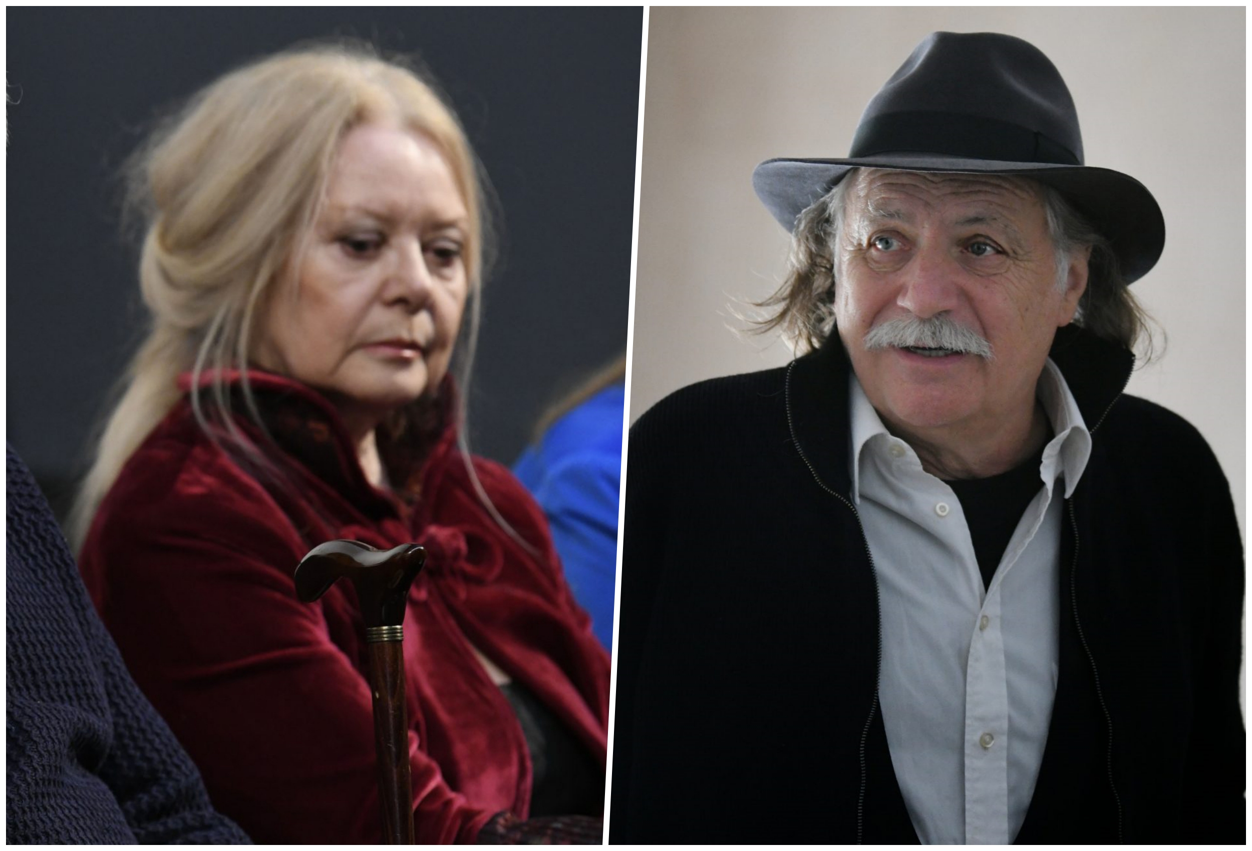 Rade Šerbedžija i Snežana Nikšić