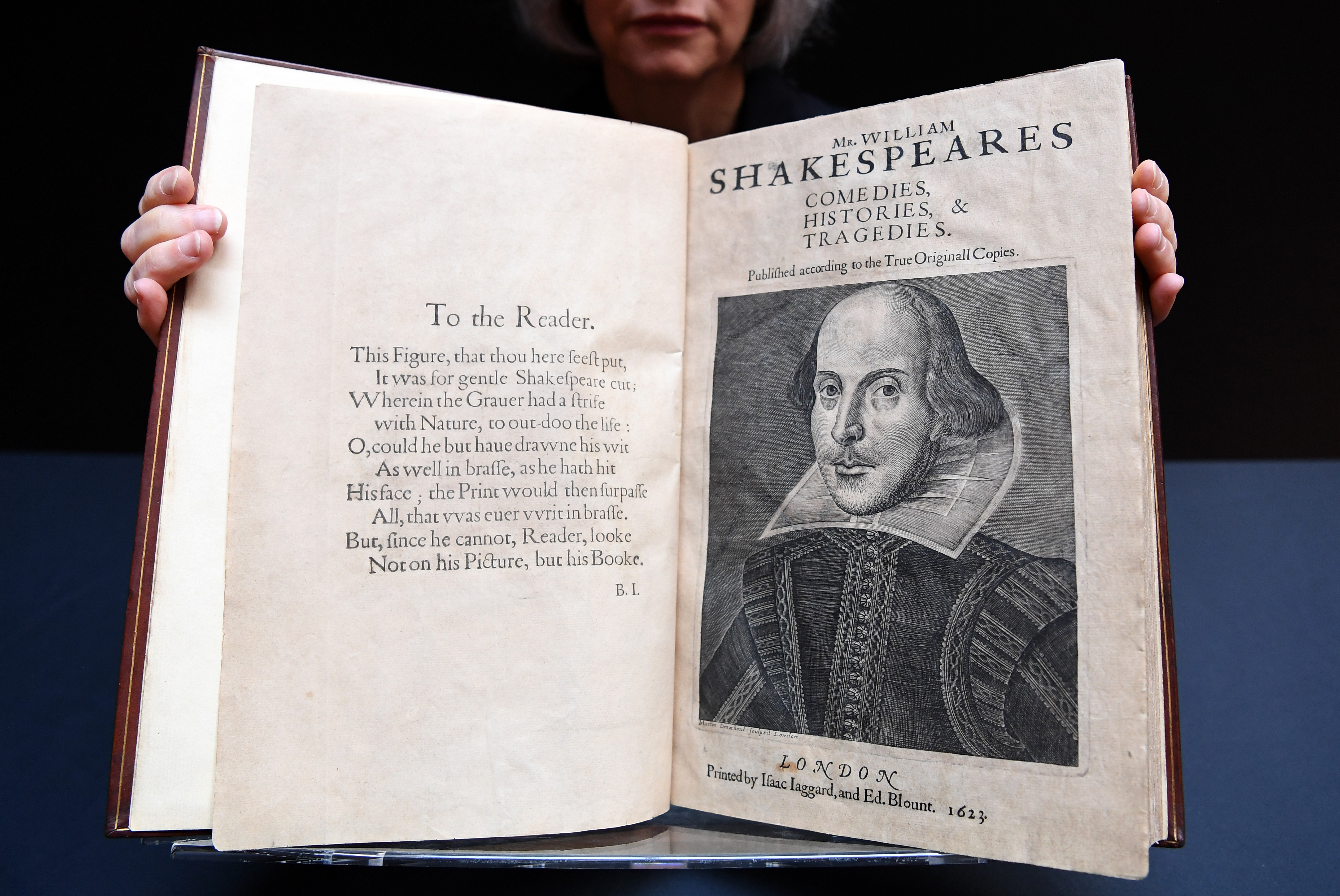 William Shakespeare 1623  First Folio sale preview in London