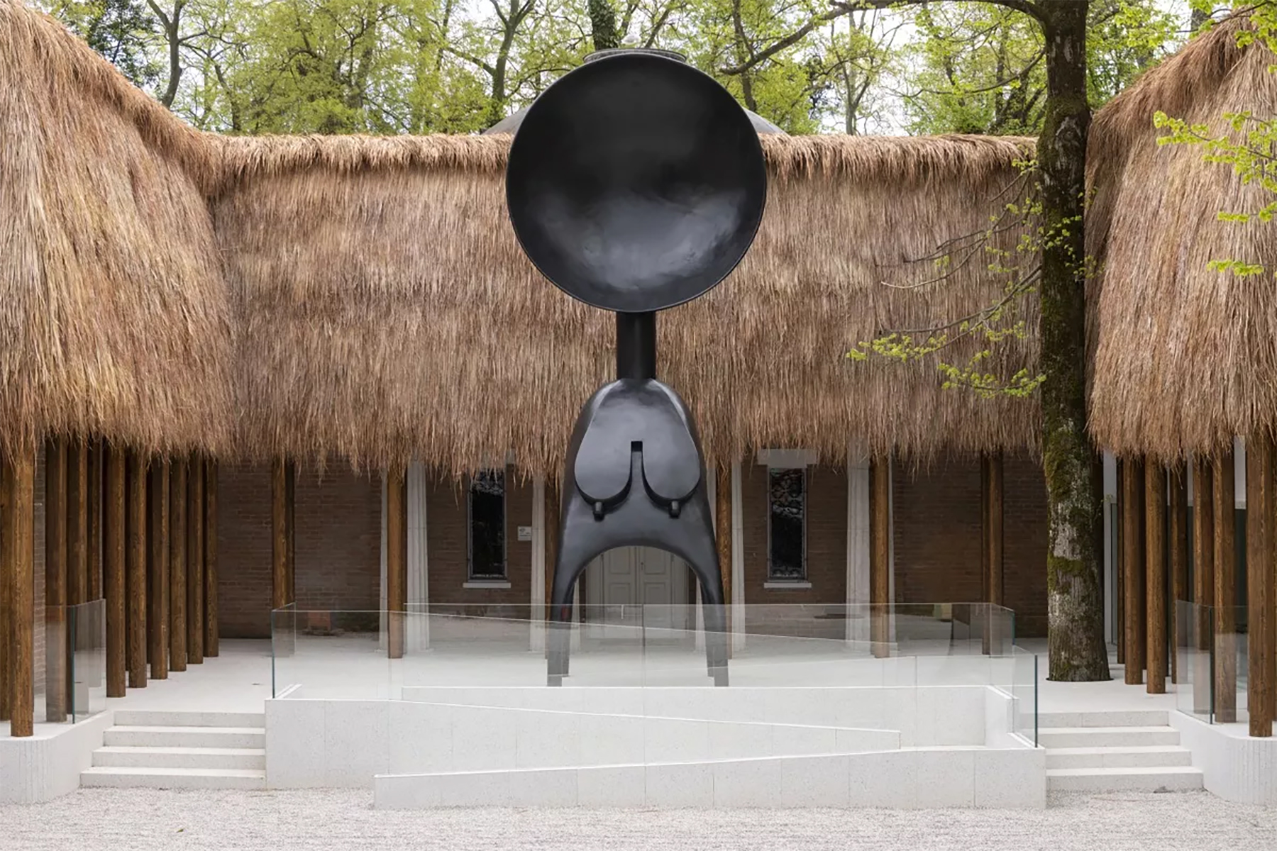 Installation view of Simone Leigh, “Sovereignty” for the United States Pavilion the 59th Venice Biennale, 2022. Photo by Timothy Schenck. Courtesy of the artist; Matthew Marks Gallery, NY.