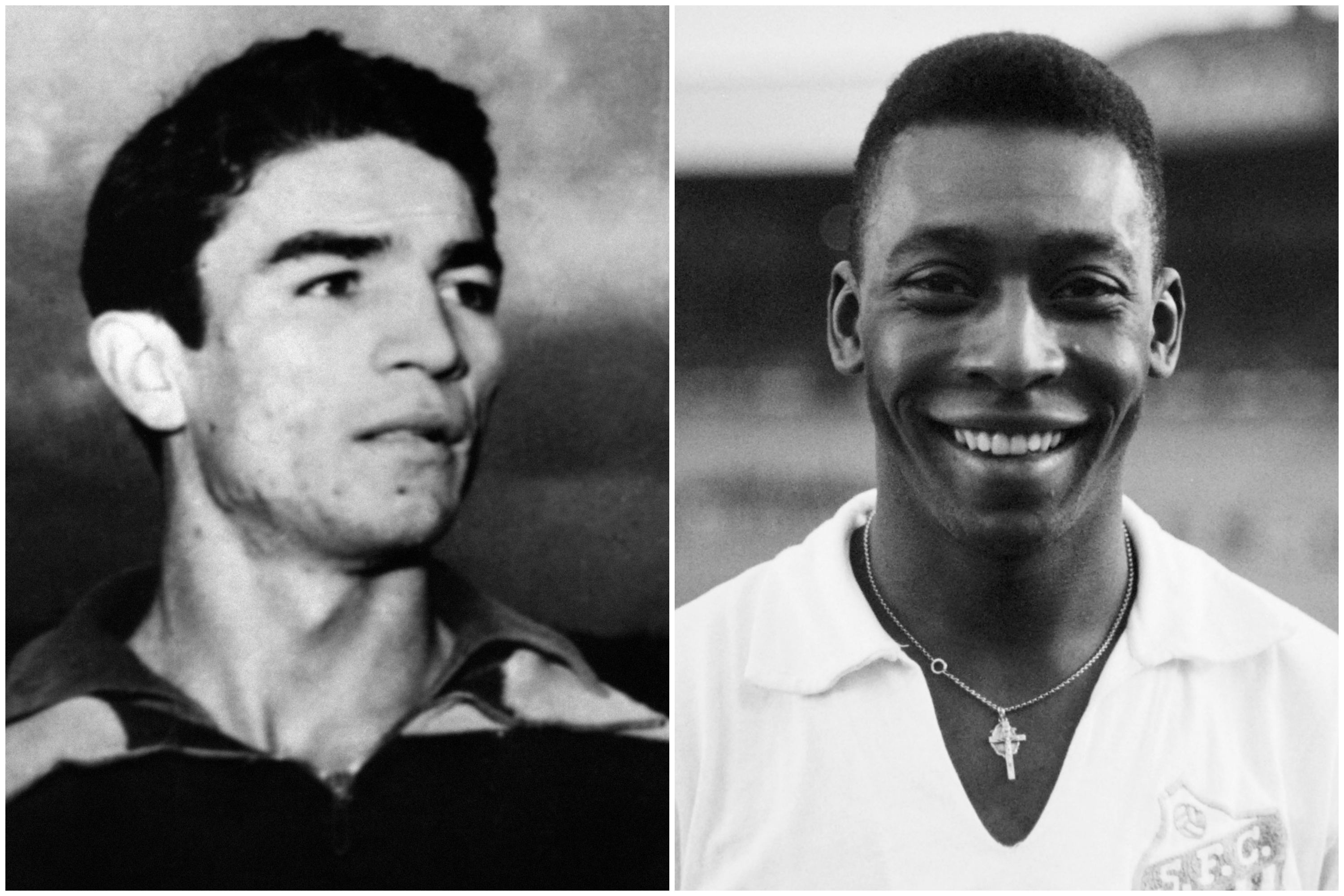 Dragoslav Šekularac i Pele Foto:  AFP / AFP / Profimedia