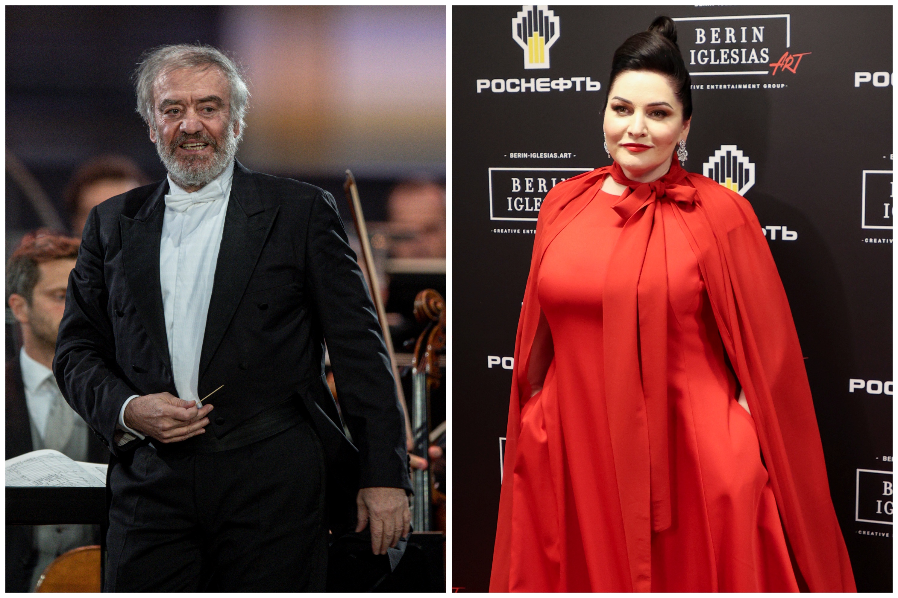 Valerij Gergiev i Ana Netrebko, kombo Foto: EPA-EFE/CHRISTIAN BRUNA/YURI KOCHETKOV