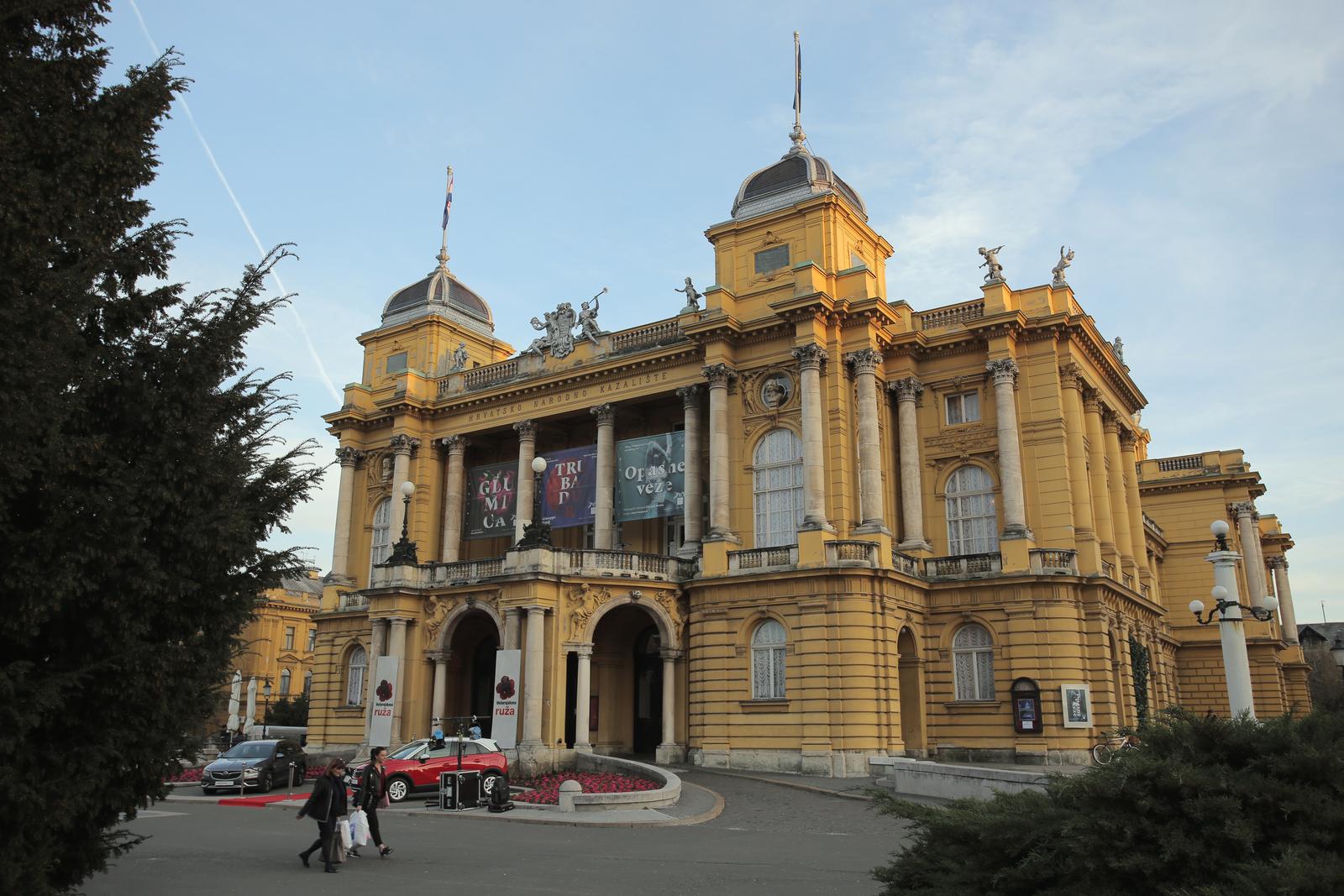 Hrvatsko narodno kazalište Zagreb: Pripreme za svečanu dodjelu 25. Večernjakove ruže