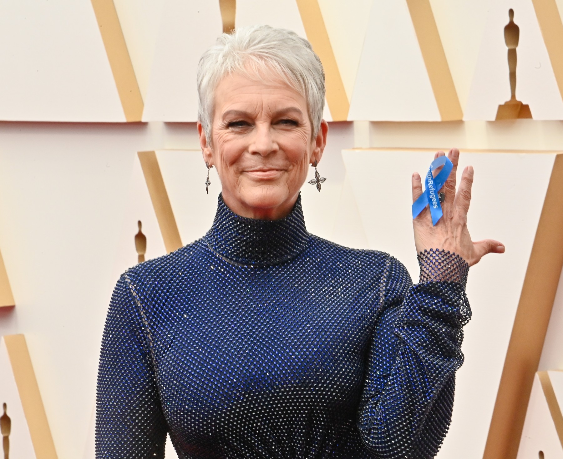 Jamie Lee Curtis  Arrives for the 94th Academy Awards in Los Angeles