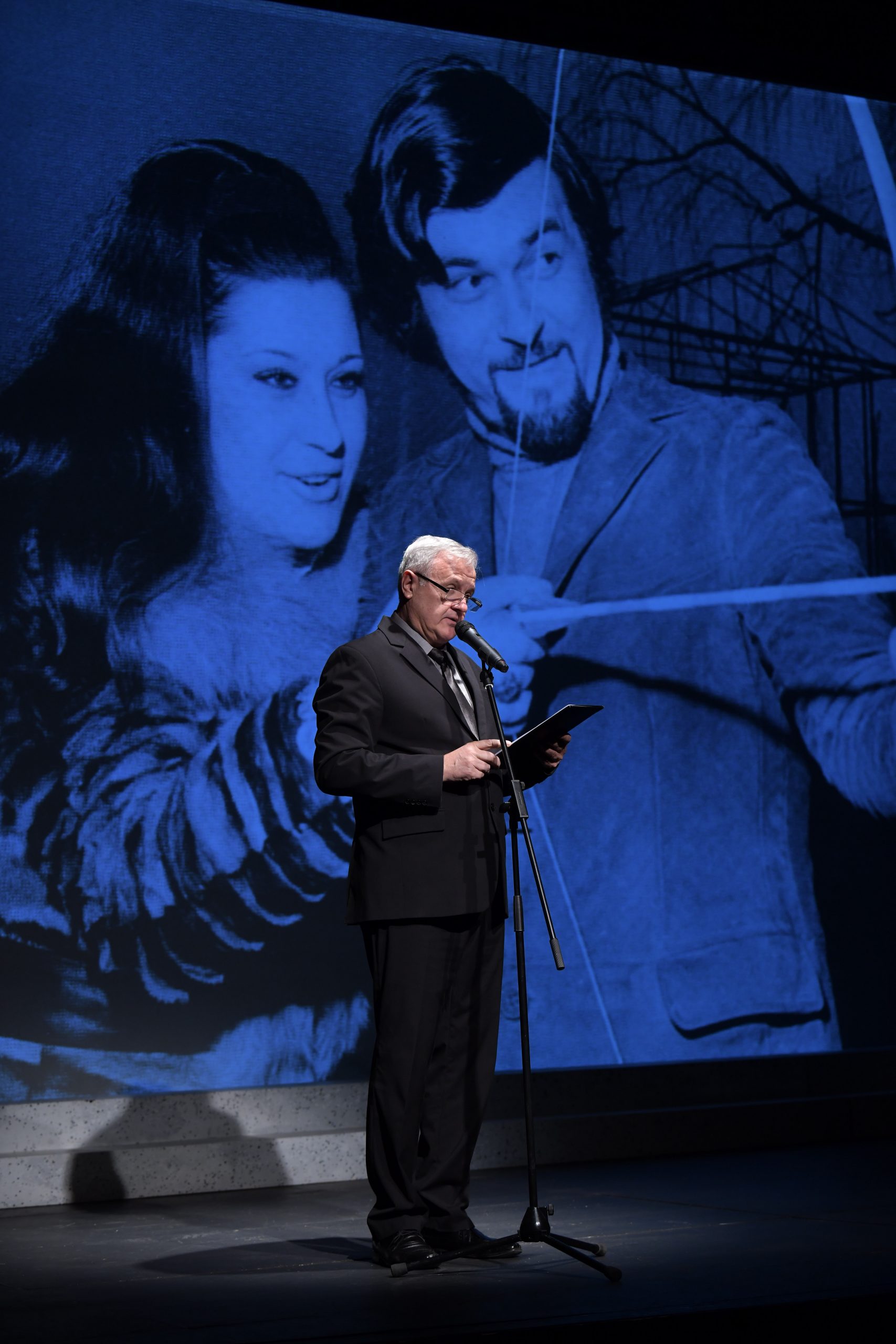 Beograd, 30.01.2022. Narodno pozorište, scena Raša Plaović, Živan Saramandić deset godina od smrti, Sećanje na Živana Saramandića Foto: Goran Srdanov/Nova.rs