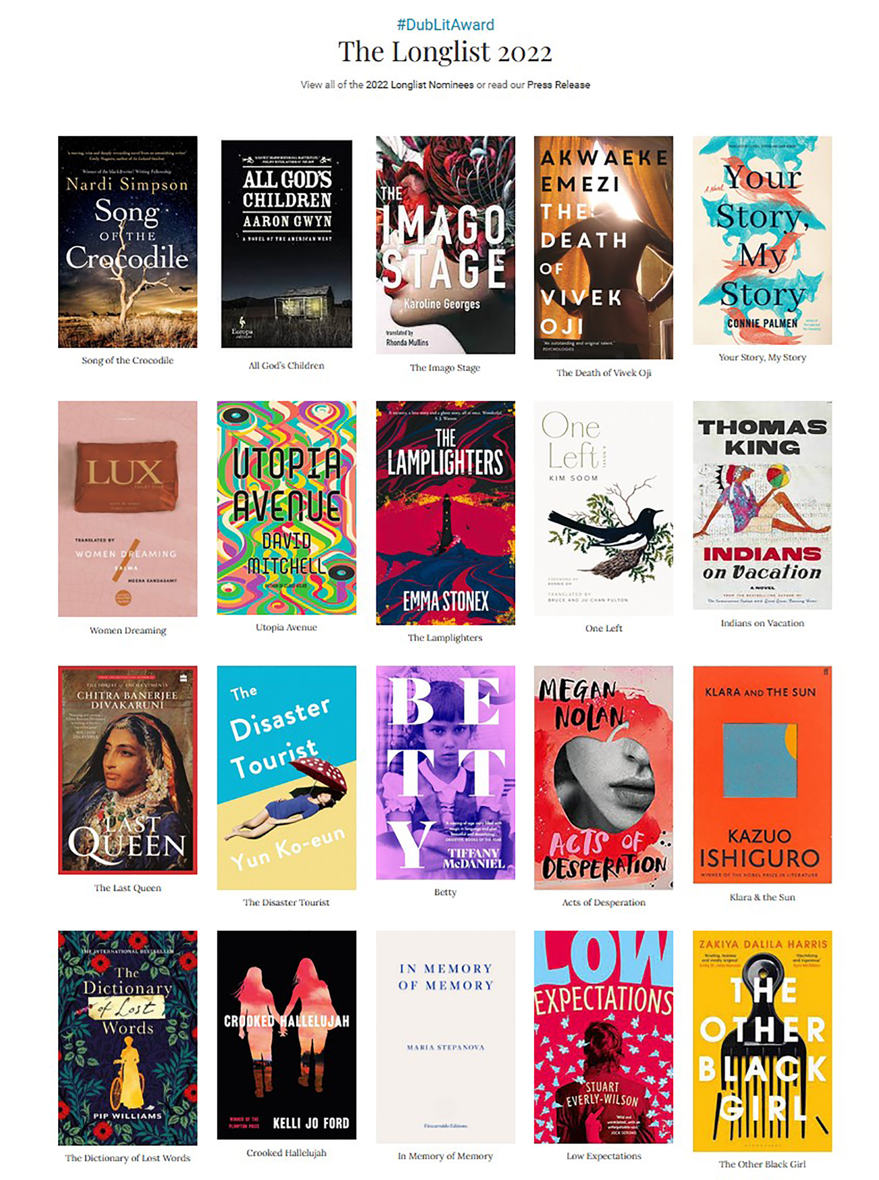 Dublin literary award