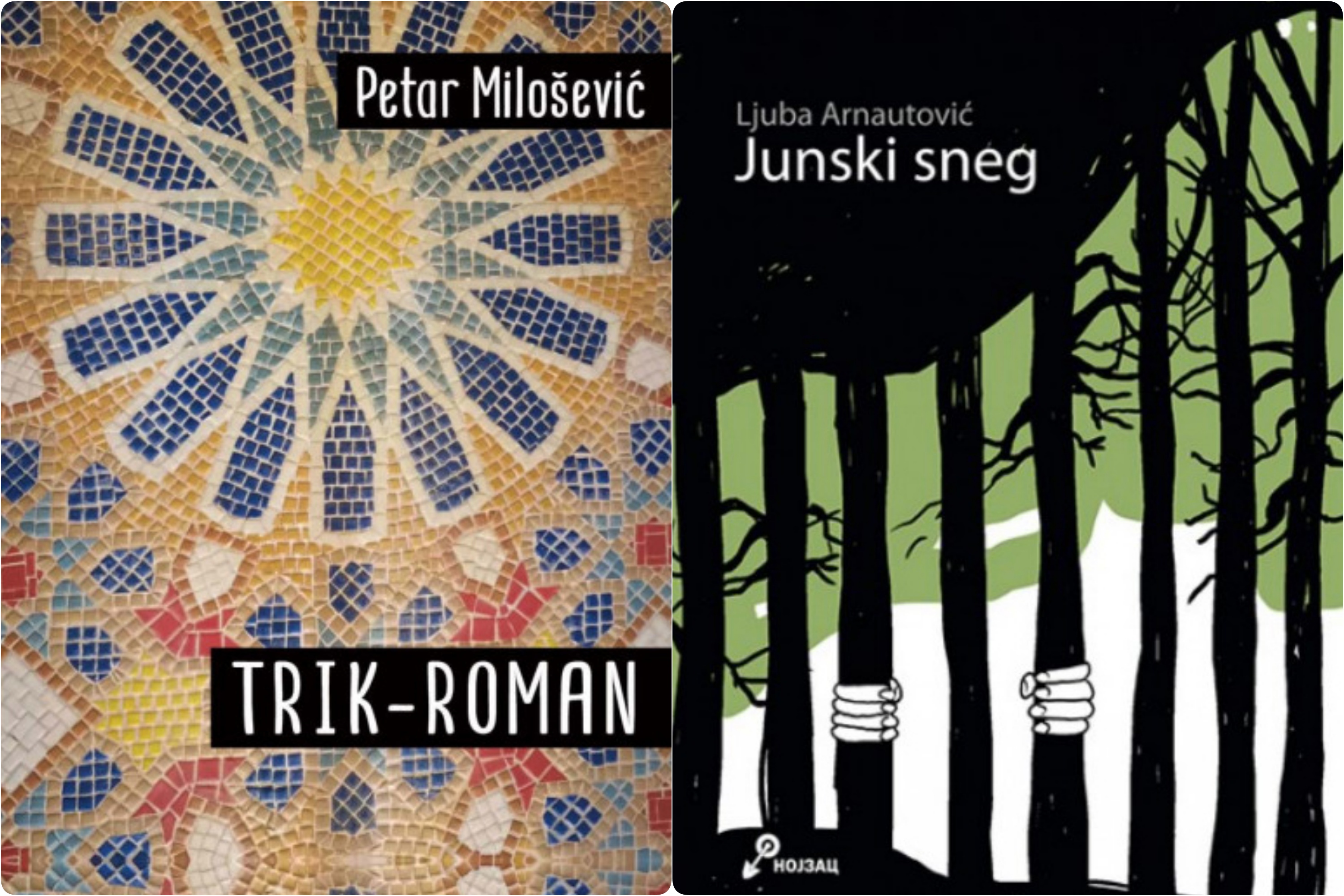 Petar Milošević, „Trik-roman“, Ljuba Arnautović, „Junski sneg“,