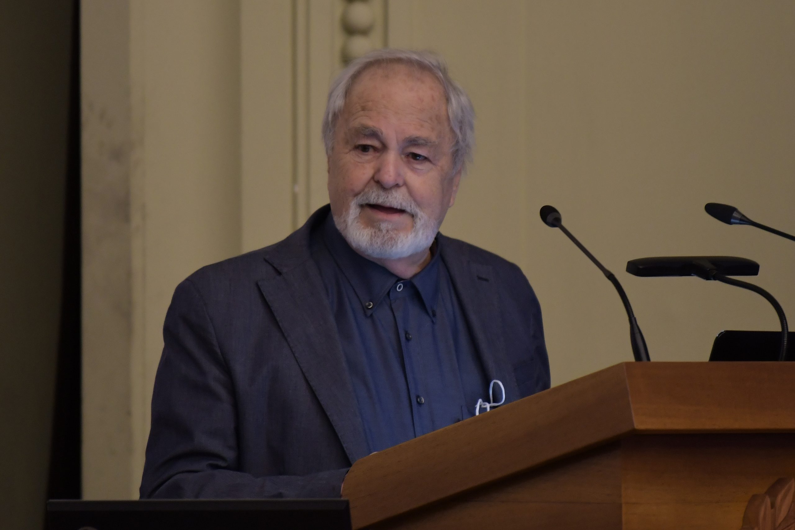 Beograd, 27.12.2021. SANU; Srpska akademija nauka i umetnosti, Vlada Veličković, Vladimir Veličković slikar, Skup posvećen Vladi Velickovicu slikaru Foto: Goran Srdanov/Nova.rs