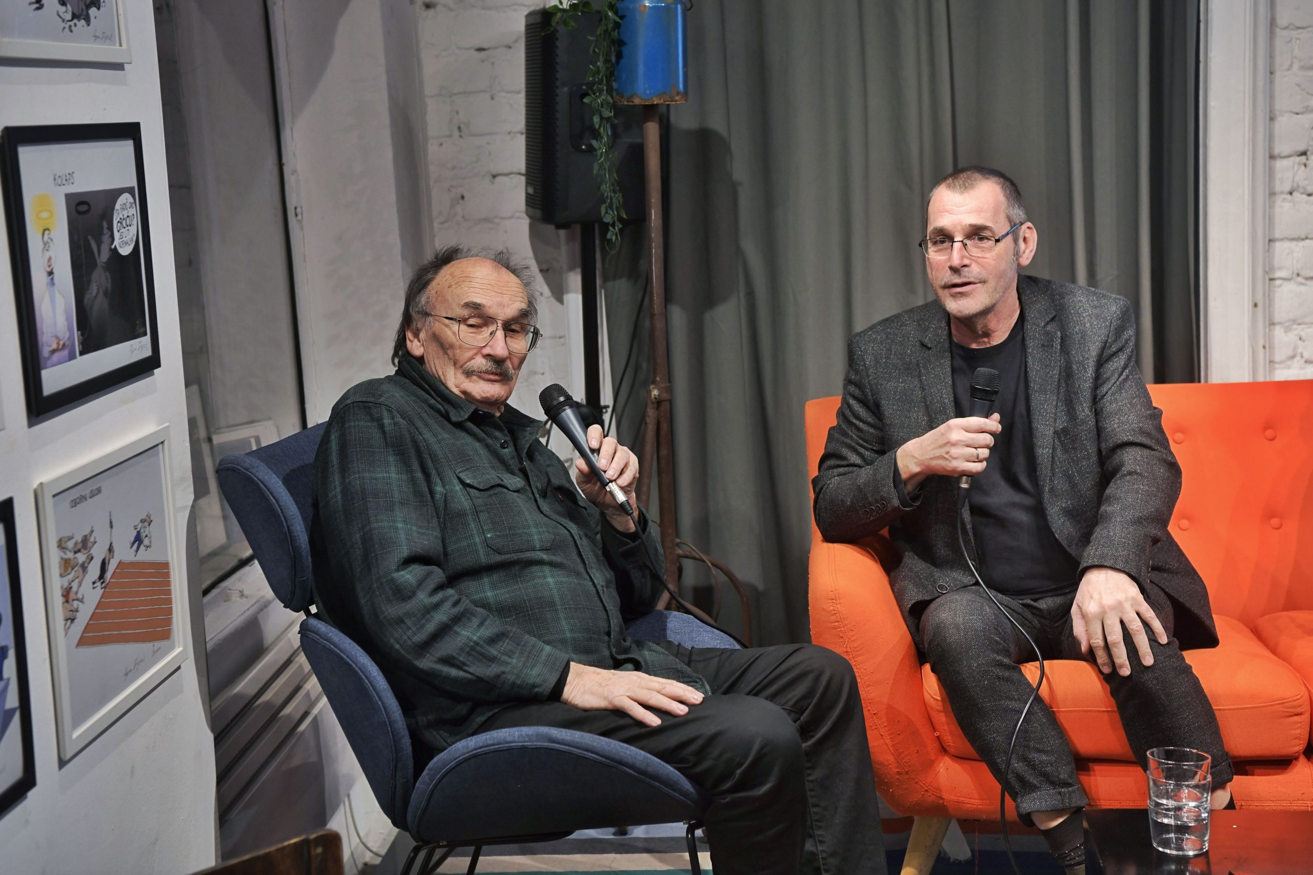 Beograd 10. februar 2022. Izlozba Dusana Petricica u KROKODILovom Centru, Ulica Karađorđeva 43 Foto:Goran Srdanov/Nova.rs