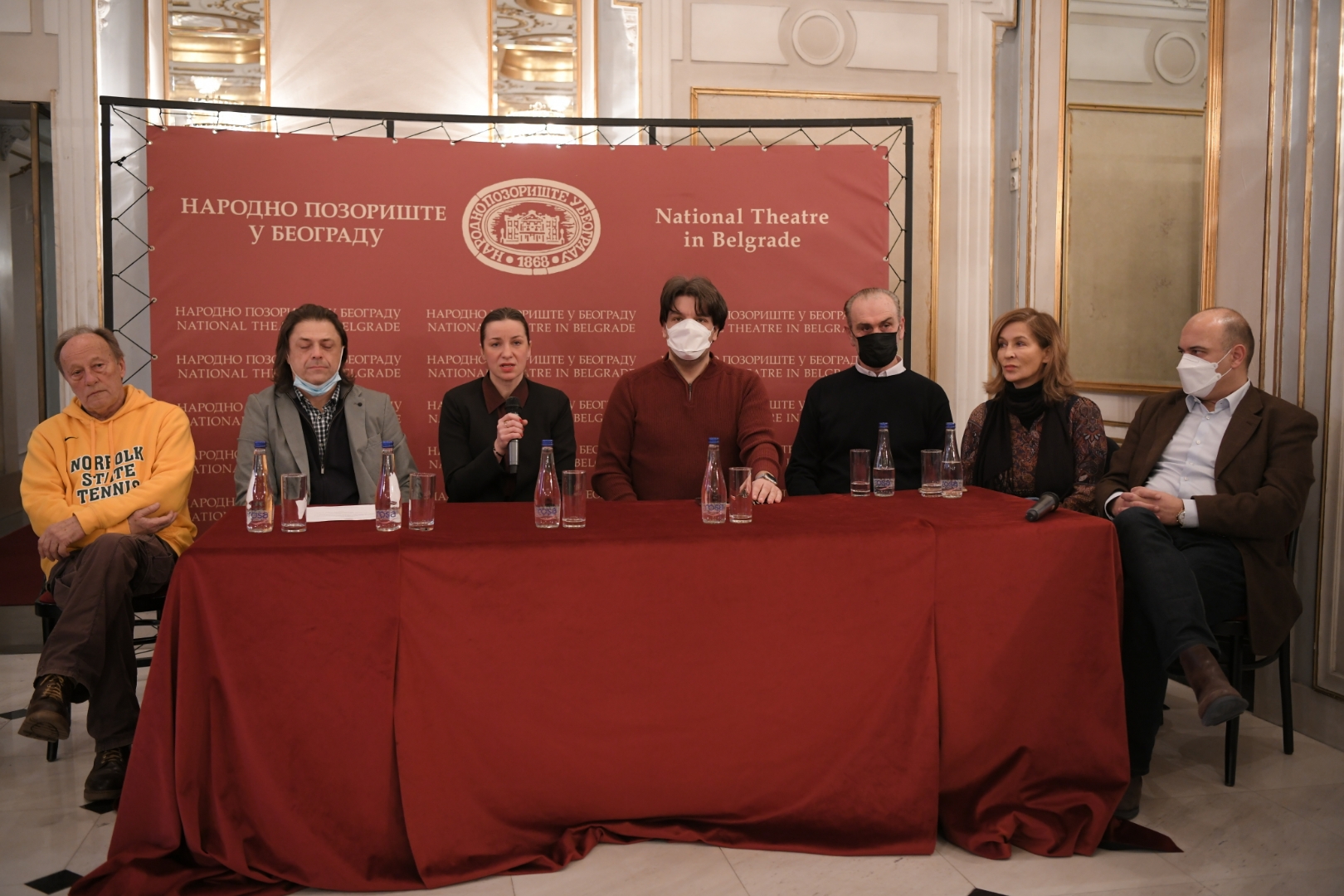 Beograd 28.02.2022. Narodno pozoriste, konferencija za stampu povodom opere Don Kihot Foto: Dragan Mujan/Nova.rs