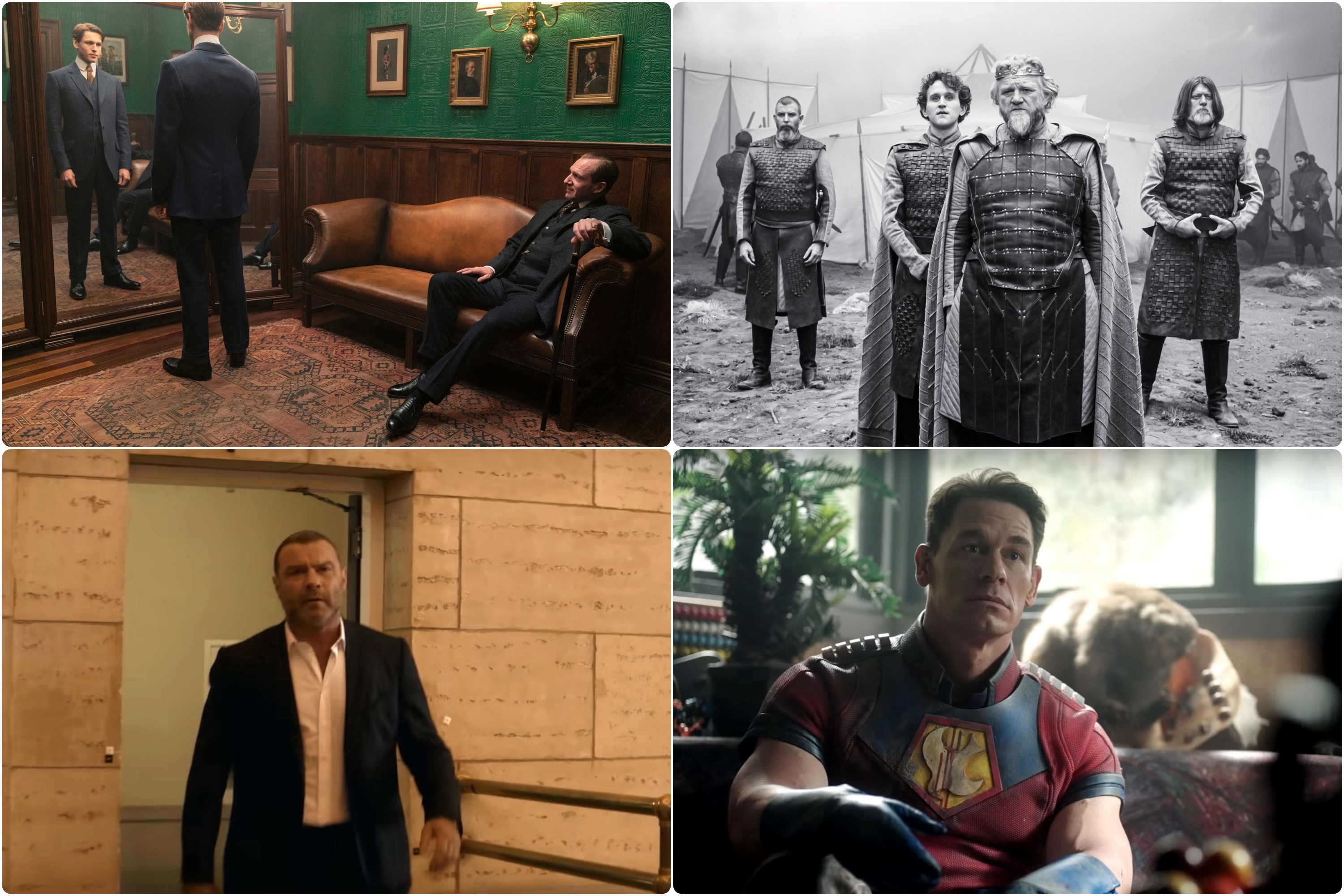 The King’s Man: Početak", "The tragedy of Macbeth", "Ray Donovan - Movie" i "Peacemaker