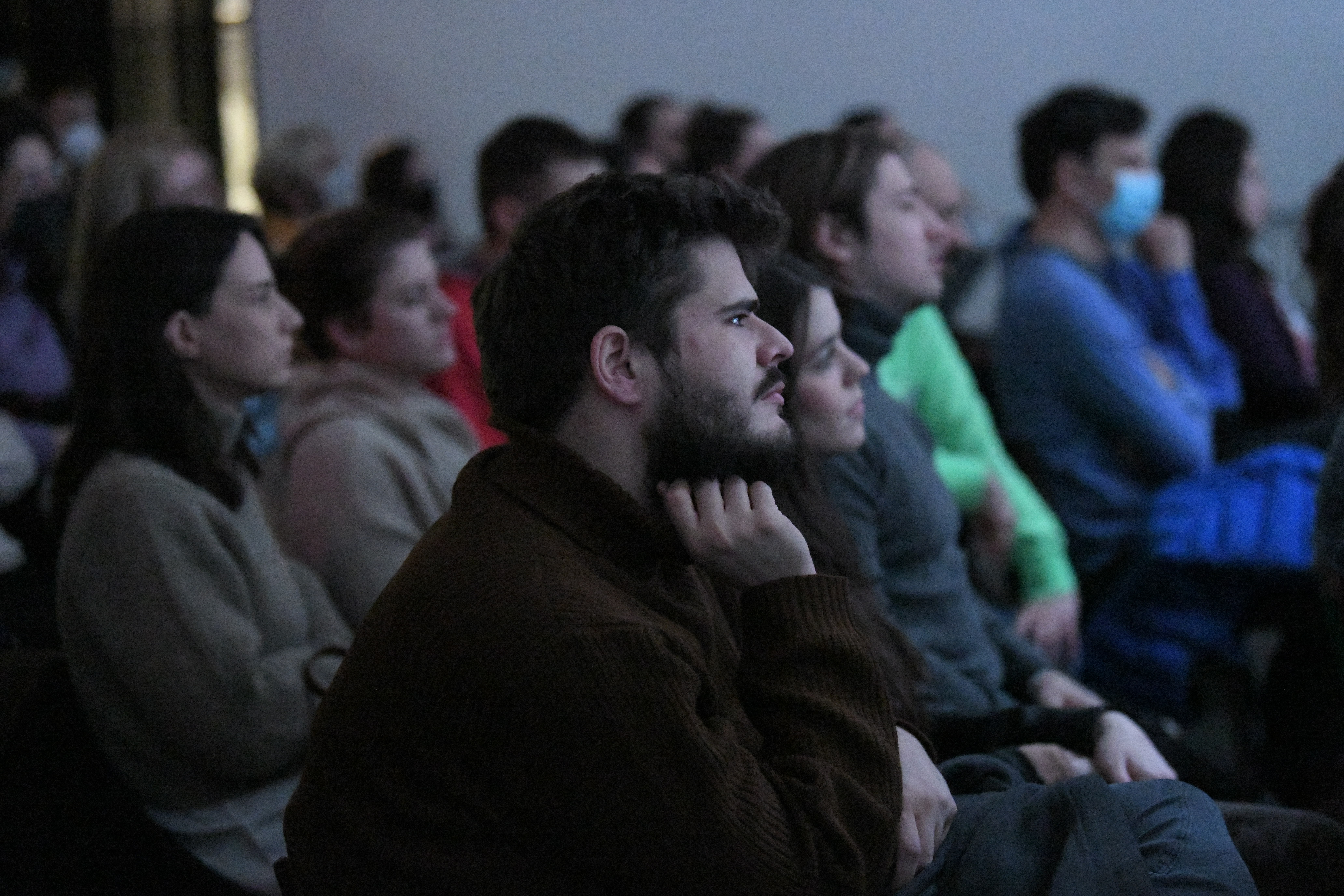 Beograd 15. januar 2022.  Premijera predstave Jelene Bogavac „Betmen Robin Beograd“ u Dorćol Platzu. Reflektor teatar Foto:Dragan Mujan/Nova.rs