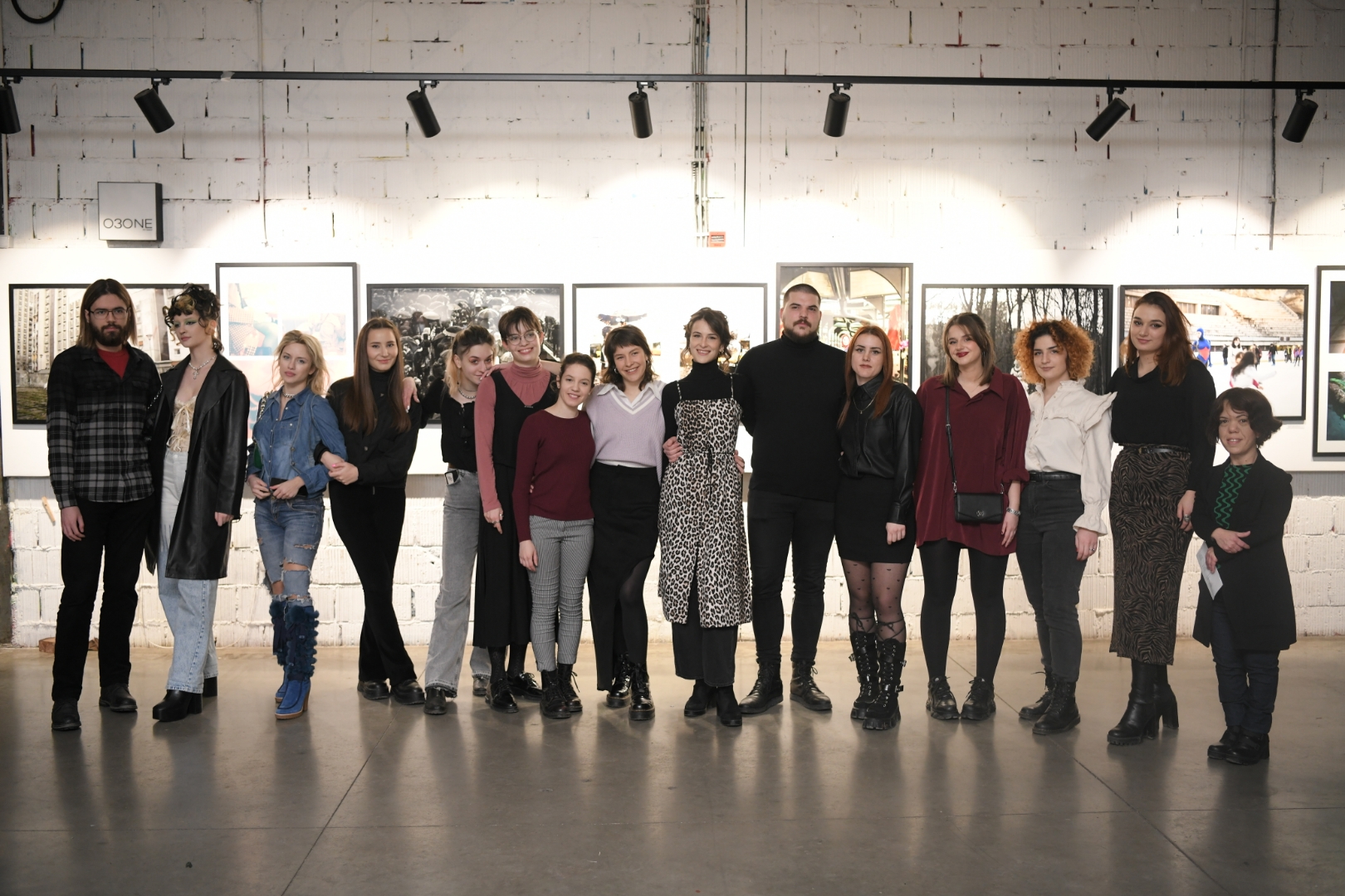 Beograd 18. januar 2022. Izložba studenata FPU „Moda u gradu” ... Izložba fotografija Dorcol Platz galerija O3ONE Art space Foto:Dragan Mujan/Nova.rs