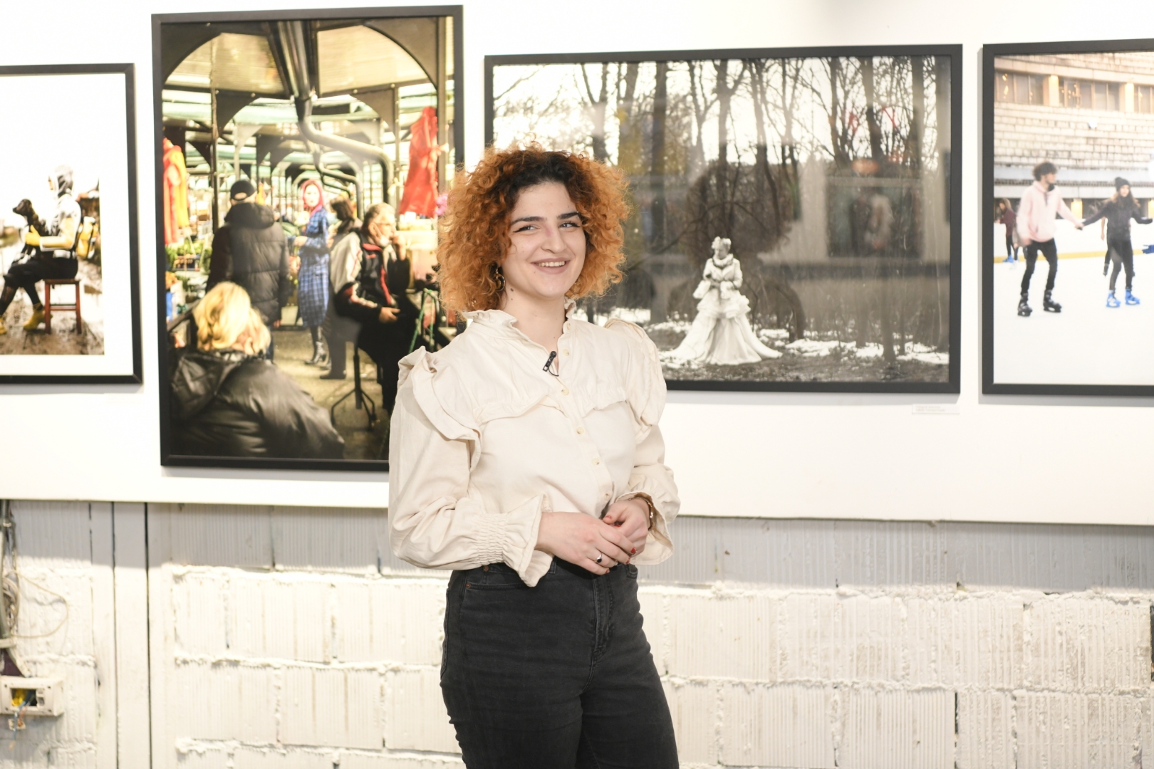 Beograd 18. januar 2022. Izložba studenata FPU „Moda u gradu” ... Izložba fotografija Dorcol Platz galerija O3ONE Art space Foto:Dragan Mujan/Nova.rs