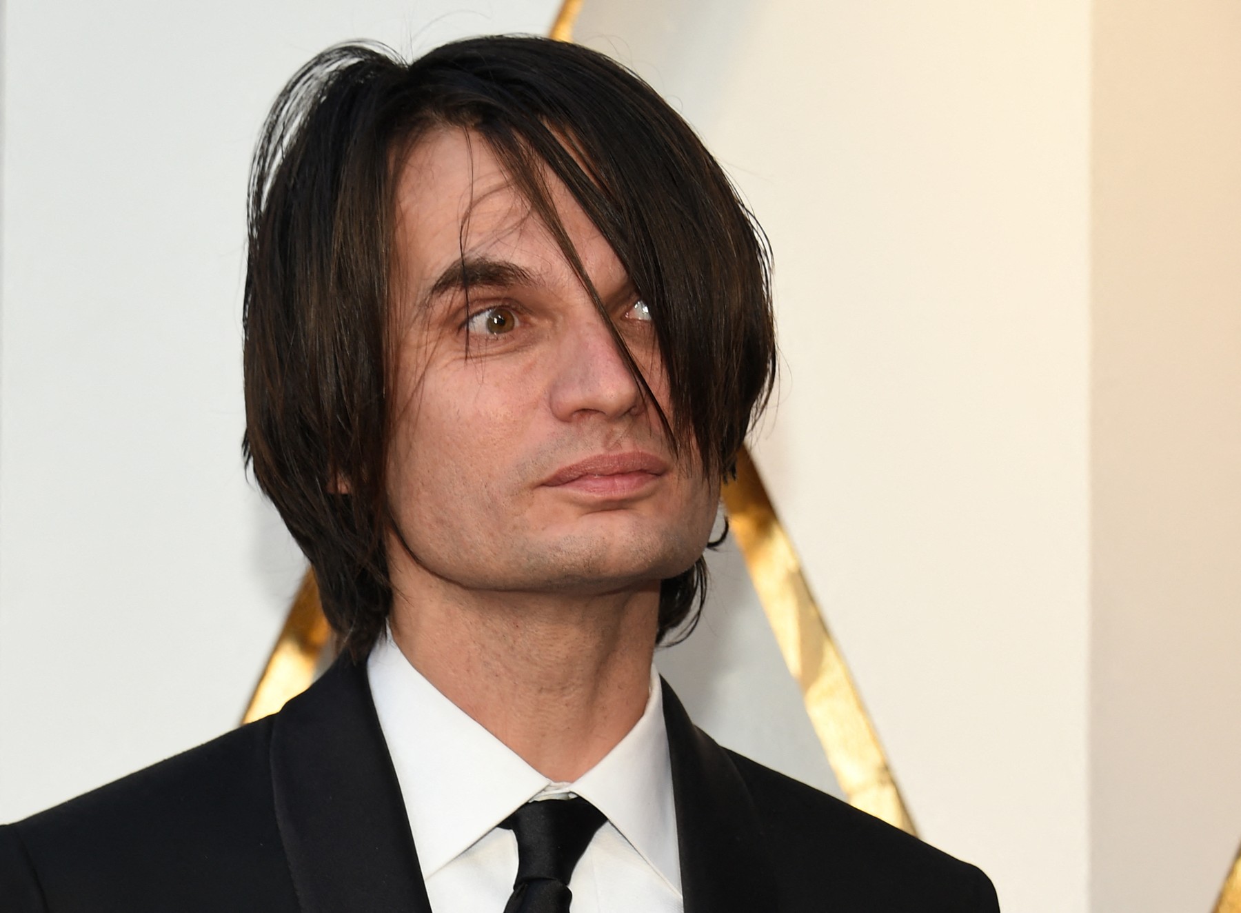 Composer Jonny Greenwood arrives for the 90th Annual Academy Awards on March 4, 2018, in Hollywood, California.,Image: 365067405, License: Rights-managed, Restrictions: , Model Release: no, Credit line: VALERIE MACON / AFP / Profimedia